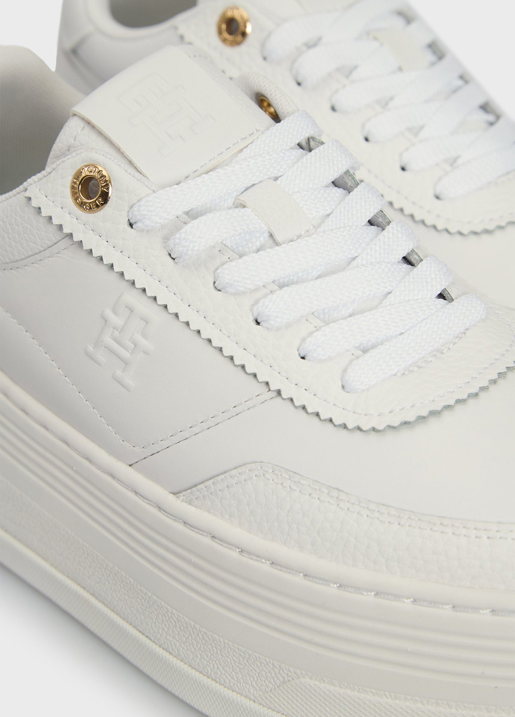 Кроссовки Tommy Hilfiger белые всесезоны (347149708)