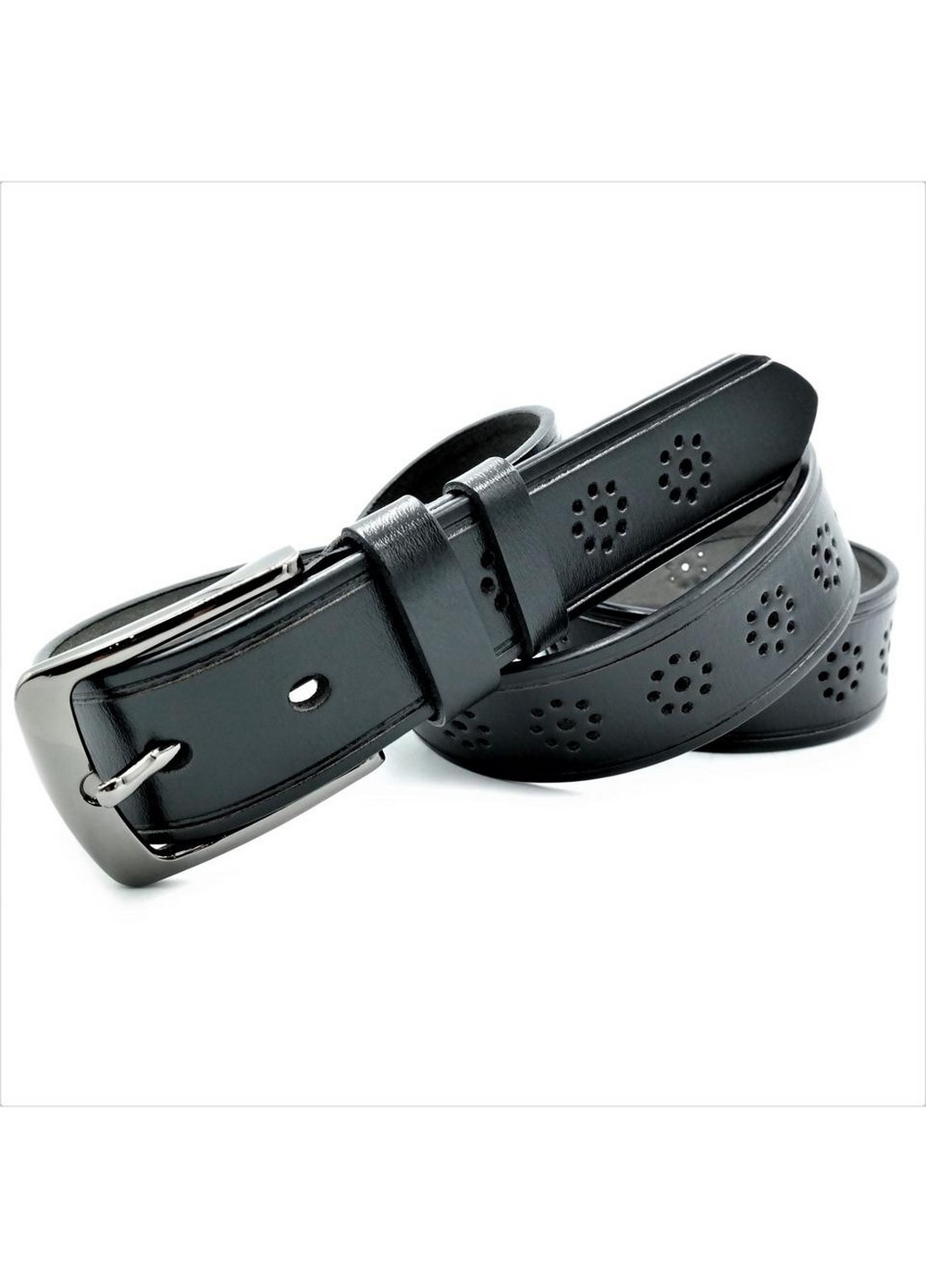 Жіночий шкіряний ремінь Le-Mon (255375775)