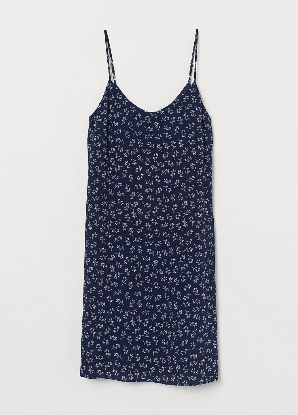 Синее кэжуал платье H&M