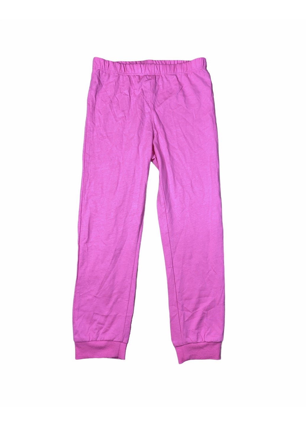 Розовые кэжуал демисезонные брюки H&M