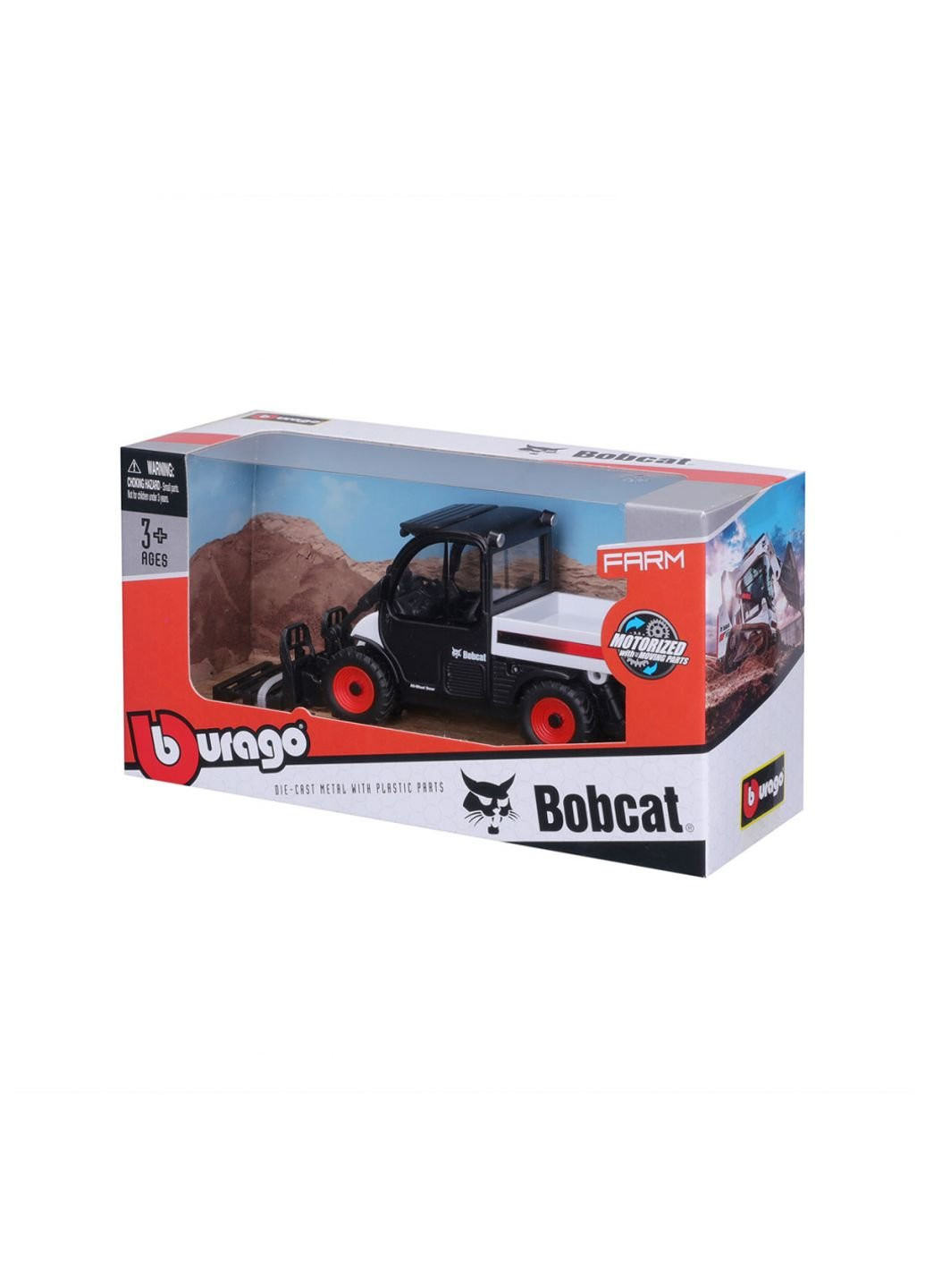 Спецтехника Погрузчик Bobcat Toolcat 5600 10 см (18-31806) Bburago (254081439)
