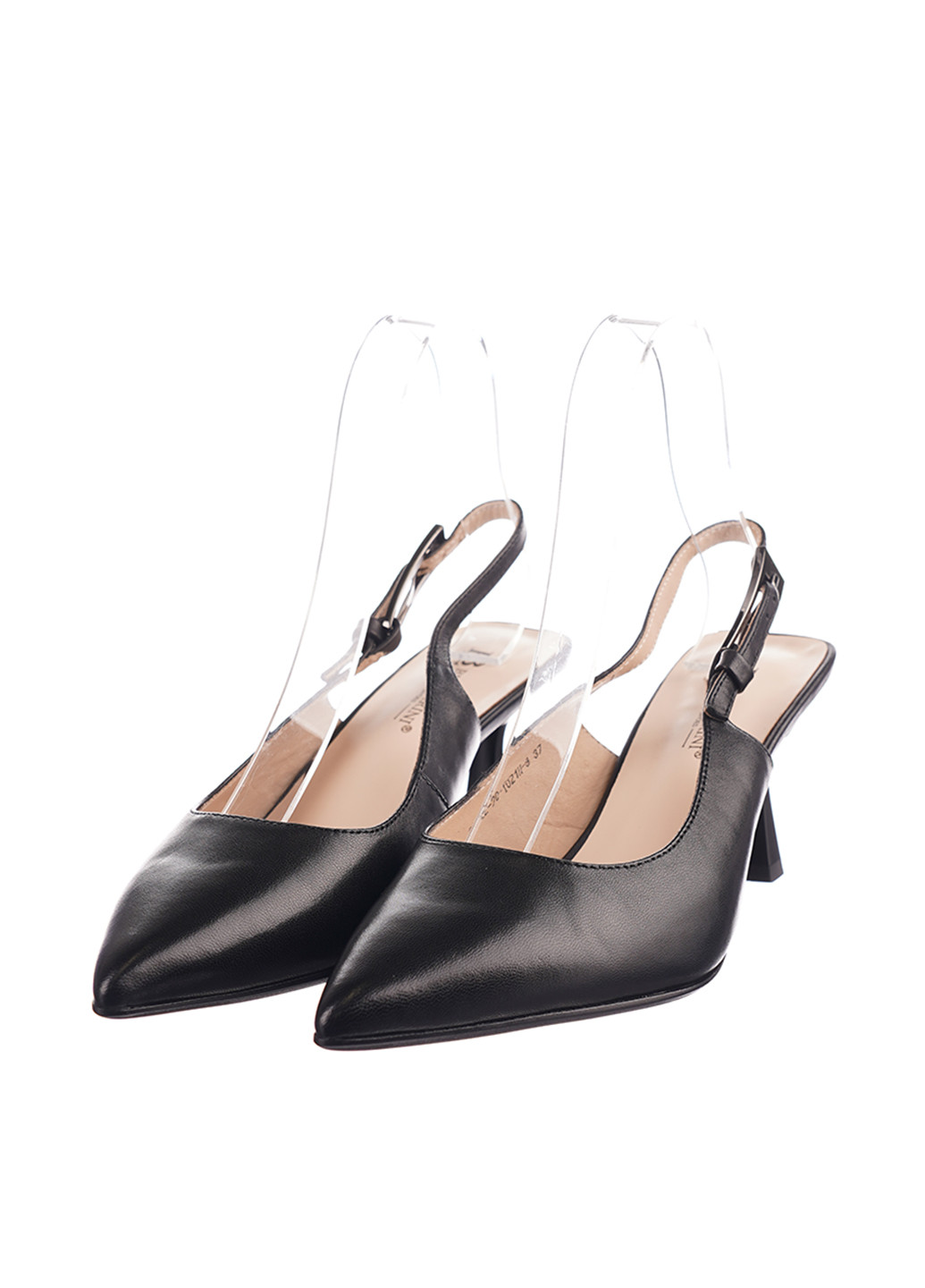 Blizzarini Туфлі слінгбекі чорний з натуральна шкіра, україна — демісезон (322424006)