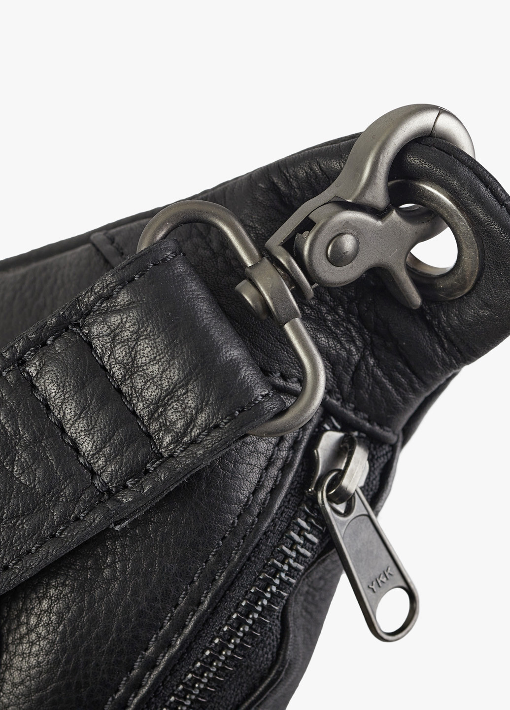 Поясная сумка кожаная мужская (бананка) HILL BURRY (255611816)