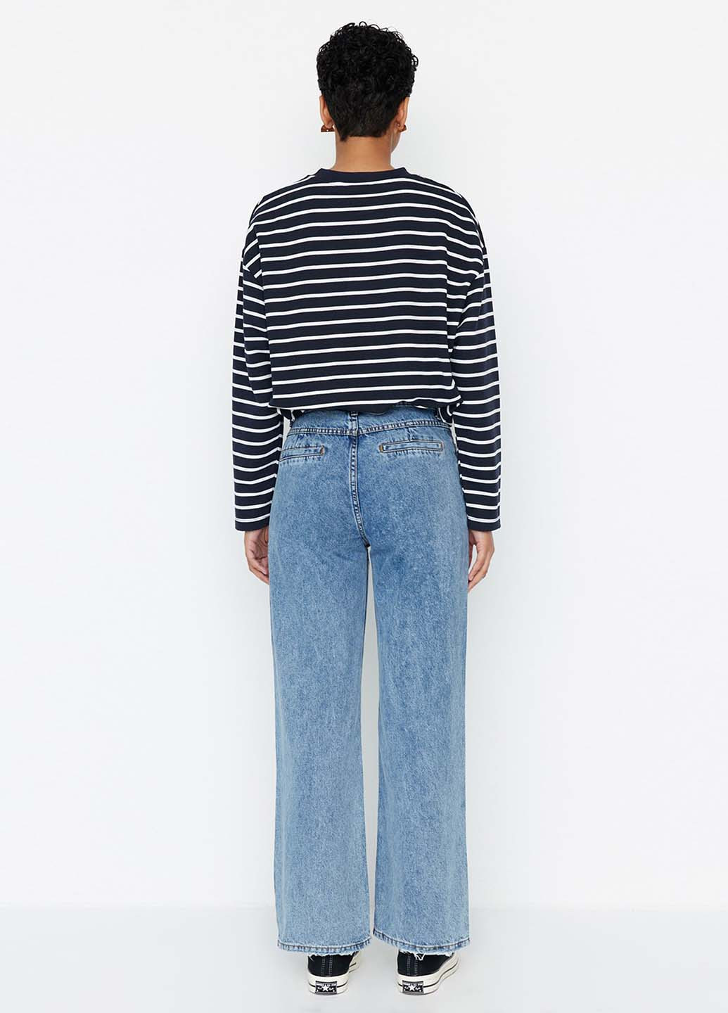 Джинси TCTSS22JE0044/Mavi Trendyol - (328711270)