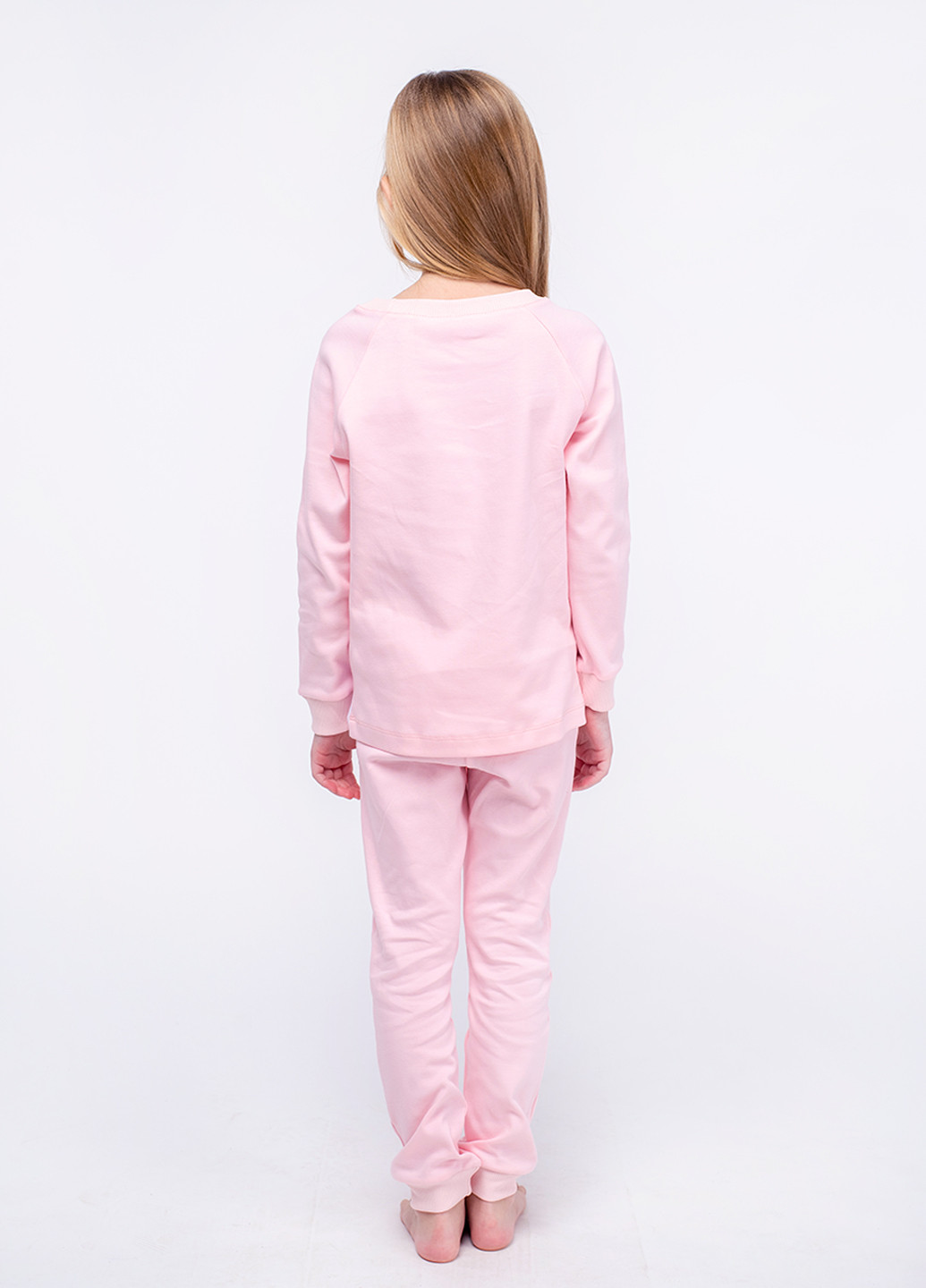 Персиковая всесезон пижама (реглан, брюки) реглан + брюки Vidoli
