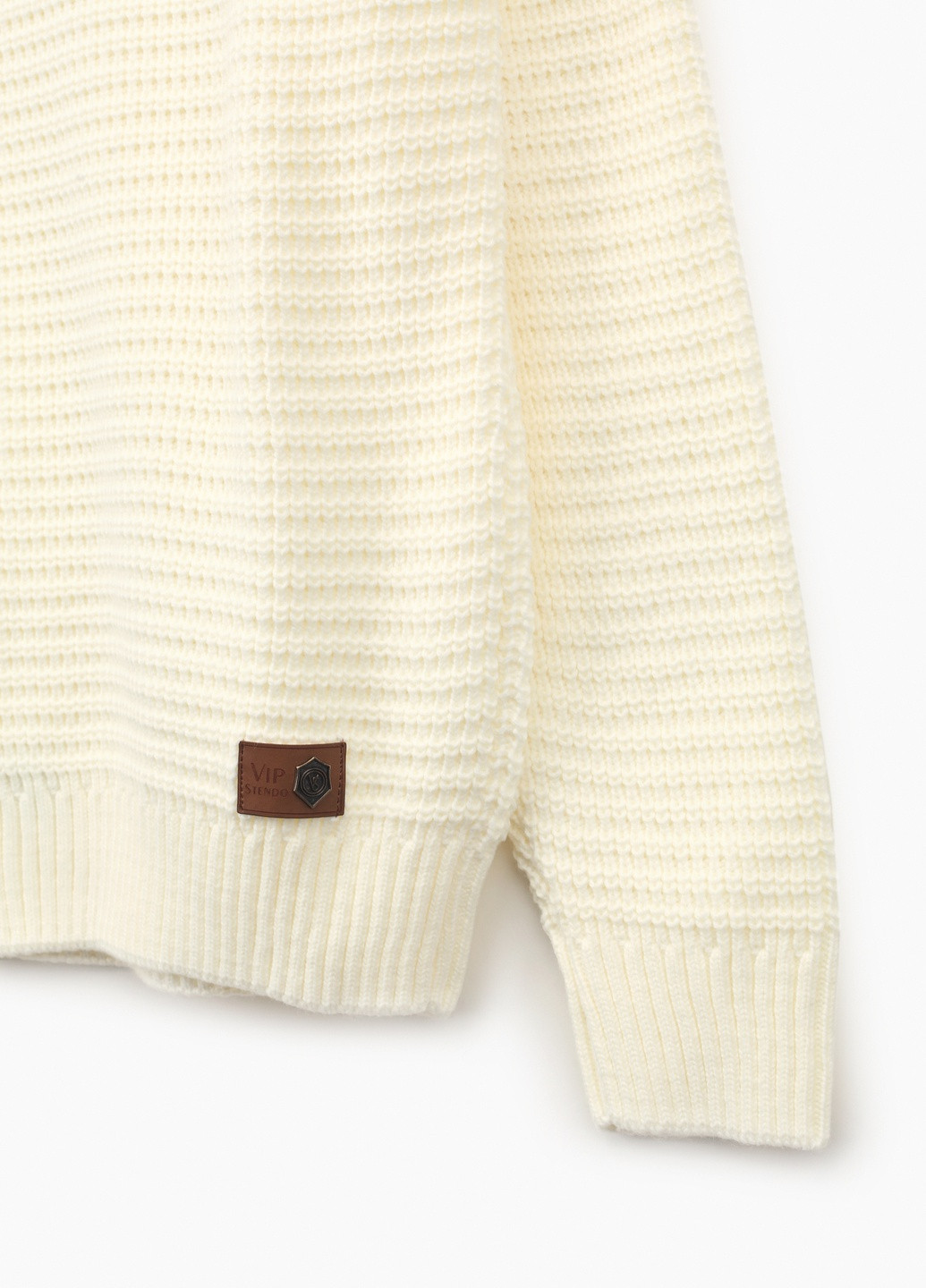 Молочный зимний свитер Stendo