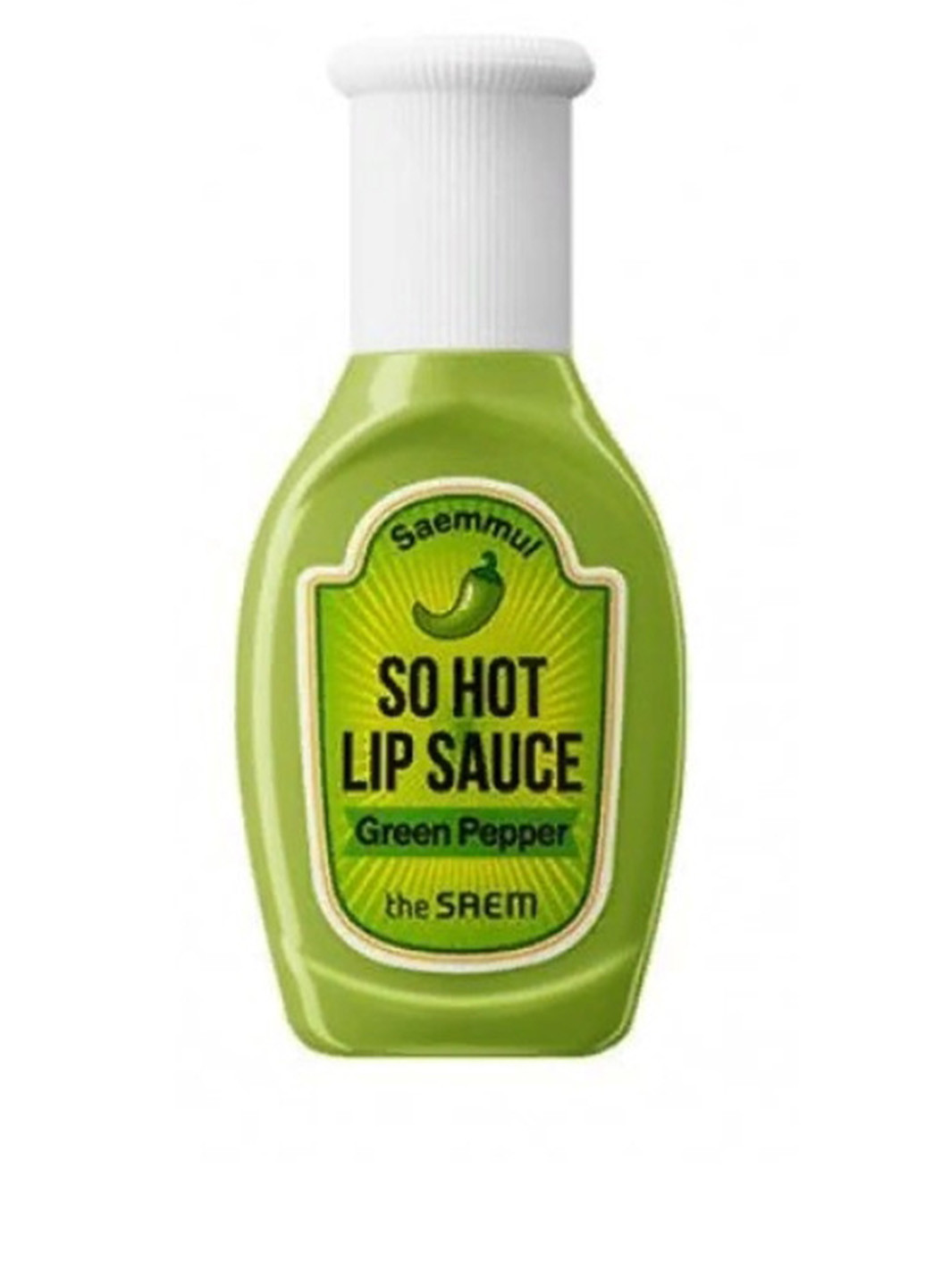 Горячий соус для губ Зеленый перец 01 (Green Pepper), 9.5 г The Saem (154554665)