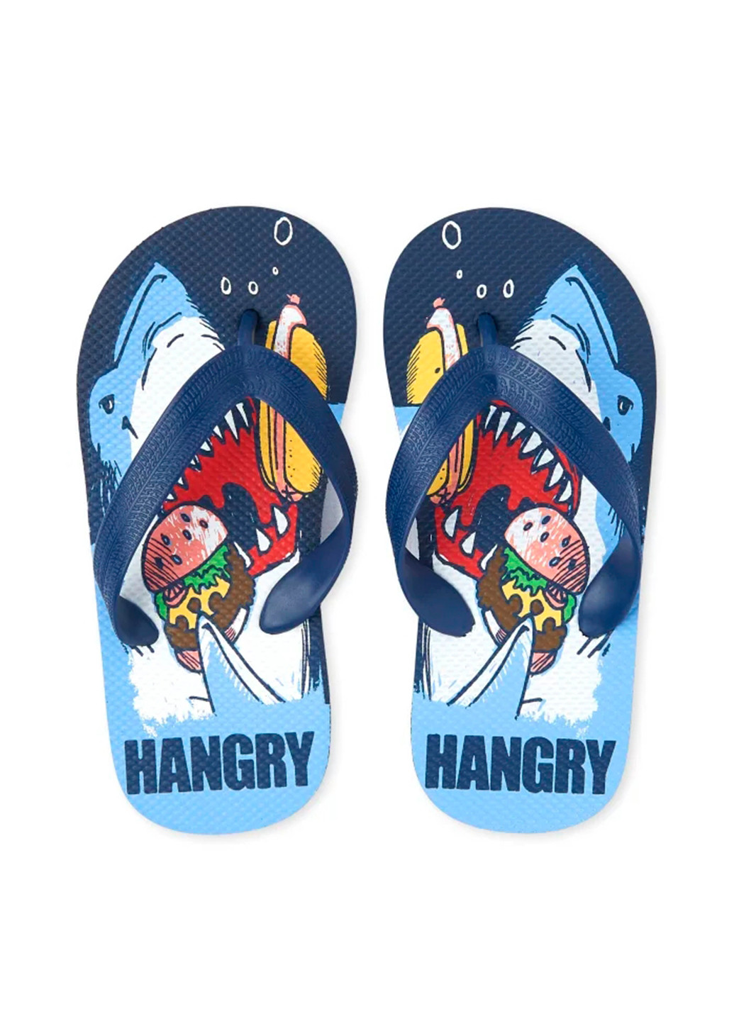 Темно-синие пляжные, кэжуал вьетнамки The Children's Place