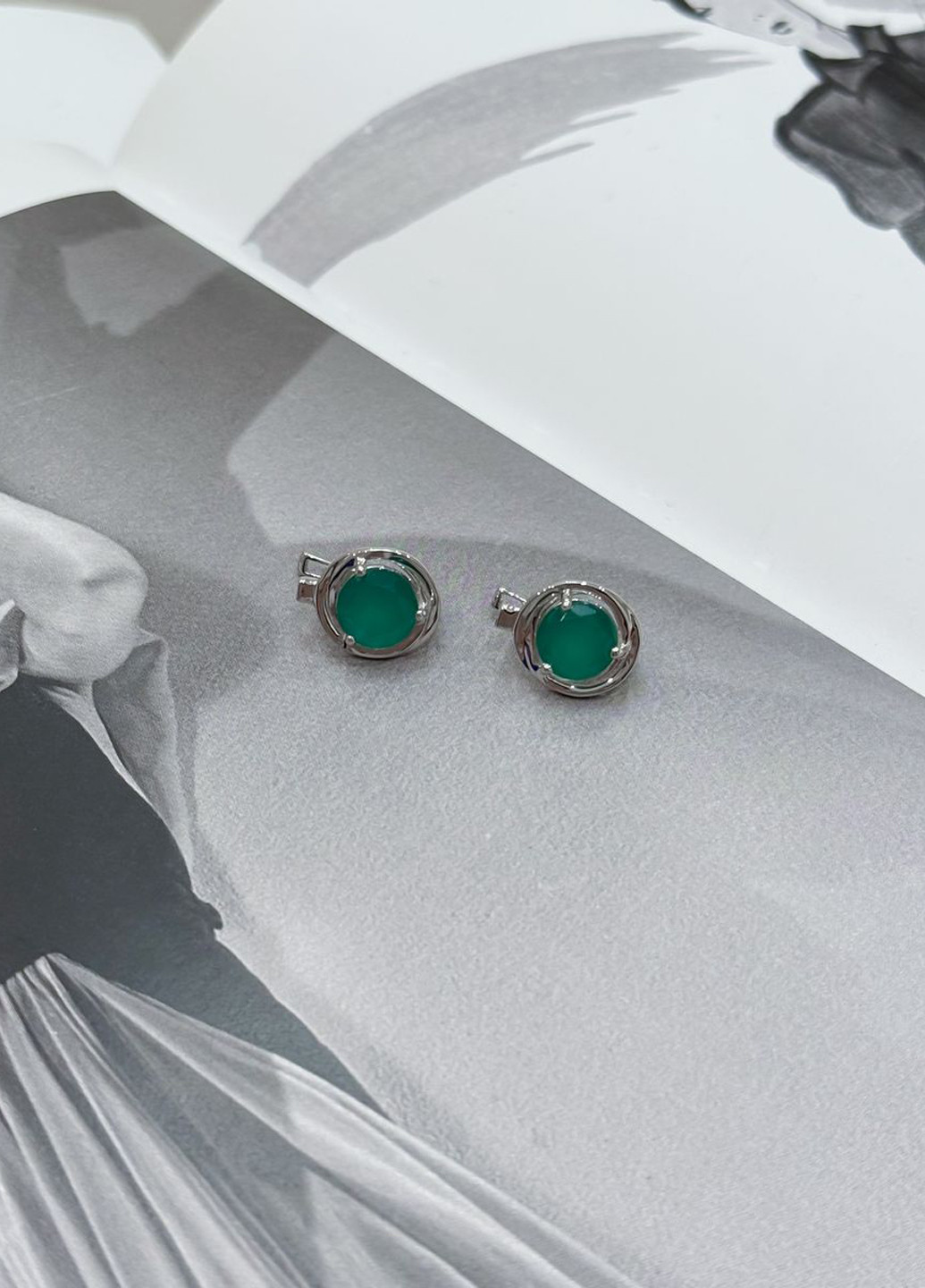 Серьги Silver Flame (307258514)