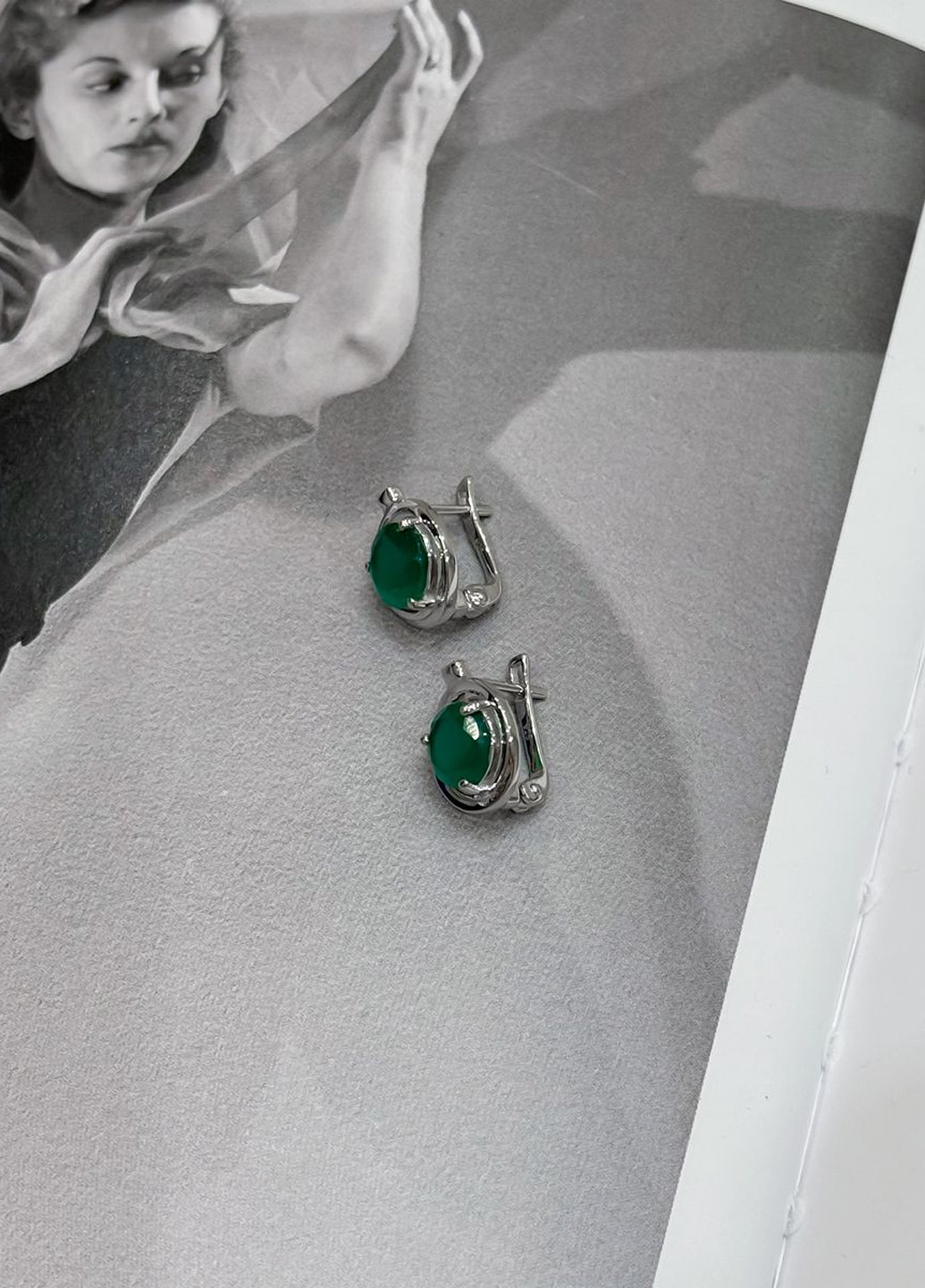 Серьги Silver Flame (307258514)