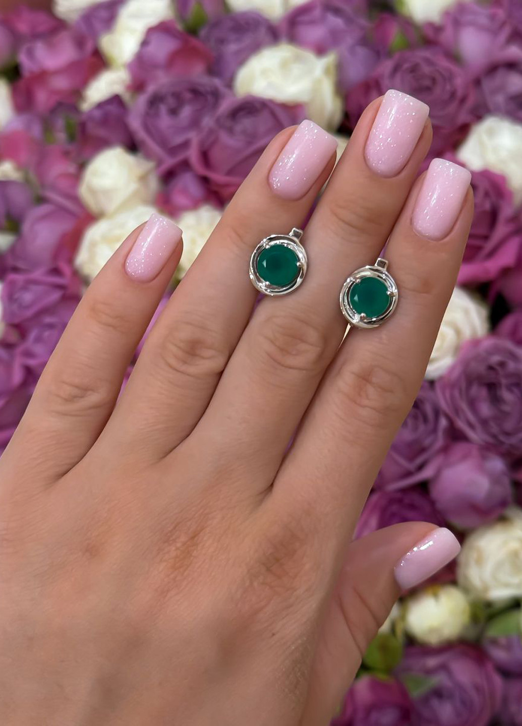 Серьги Silver Flame (307258514)