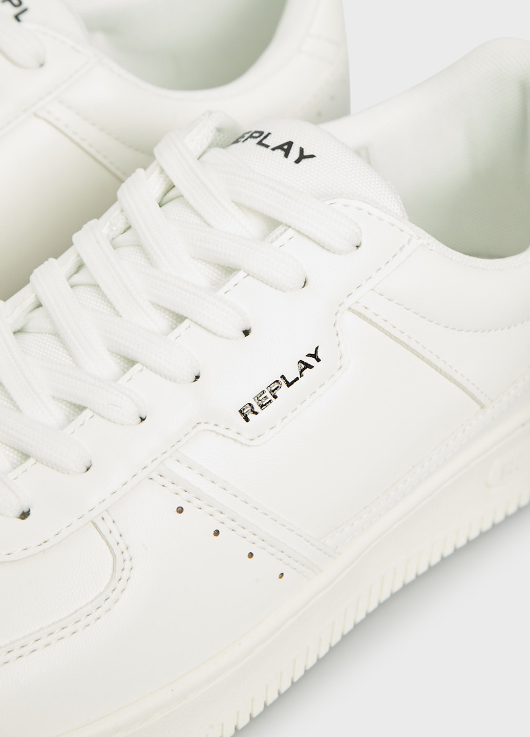Белые всесезонные кроссовки Replay