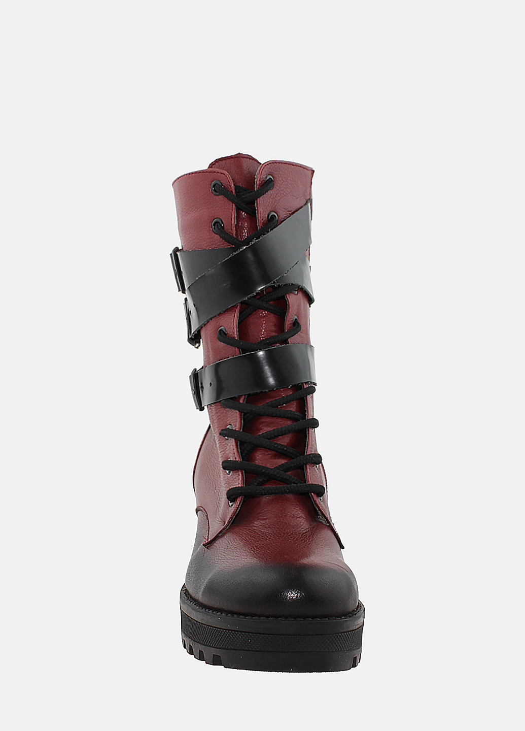 Зимние ботинки rl03587 бордовый Luce di luna