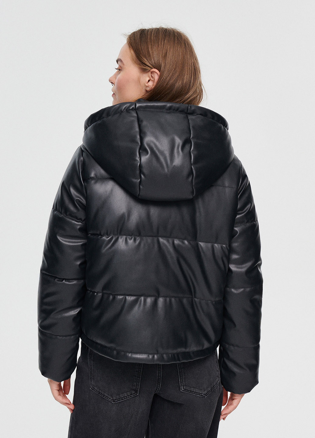 Черная зимняя куртка House