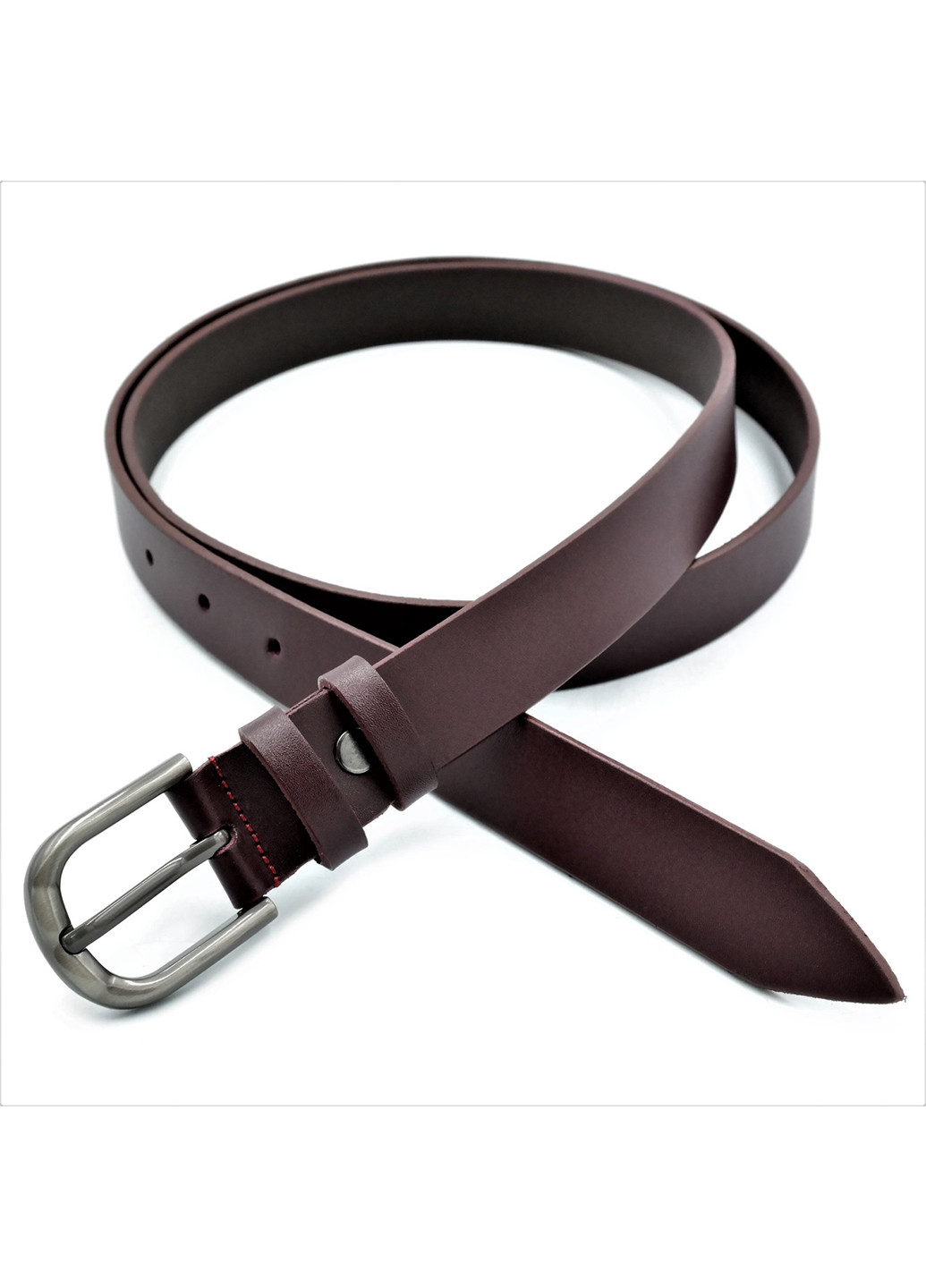 Жіночий шкіряний ремінь 110-115х2,5 см Weatro (252414671)