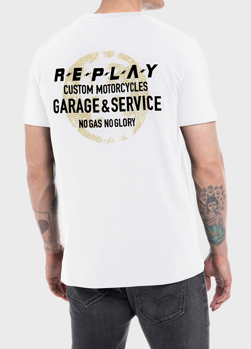 Біла футболка Replay