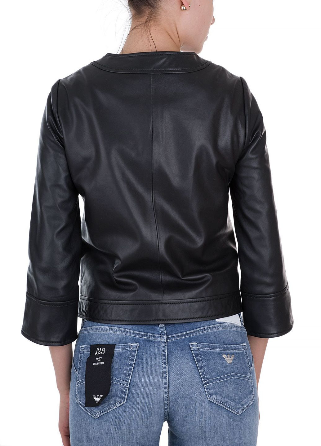 Черная летняя куртка Trussardi Jeans