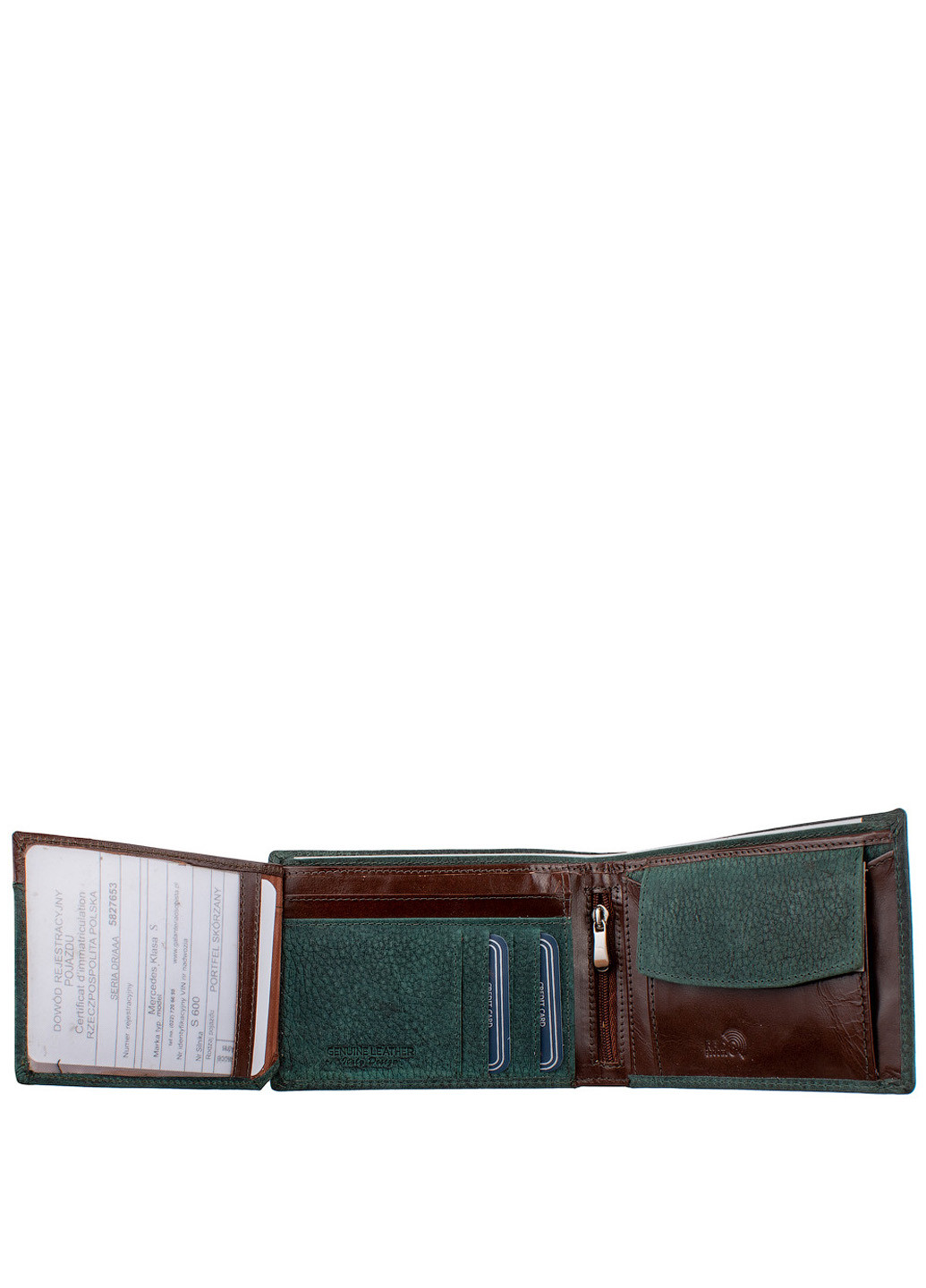 Чоловік шкіряний гаманець 13х10,5х2 см Forever young (195771845)