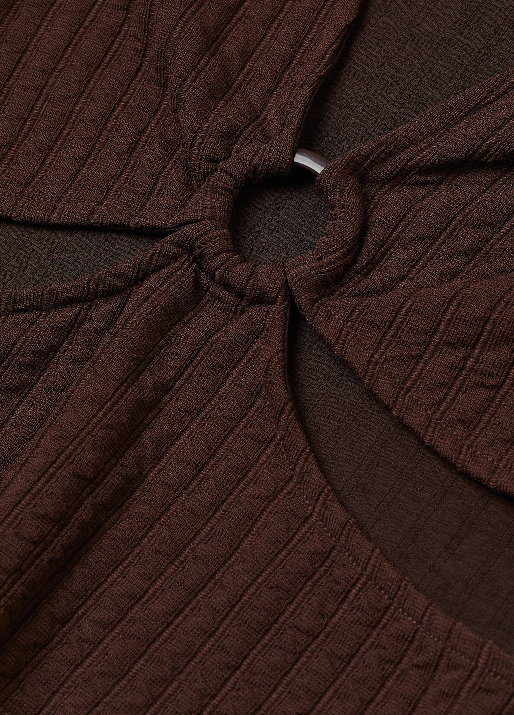 Коричневая блуза H&M