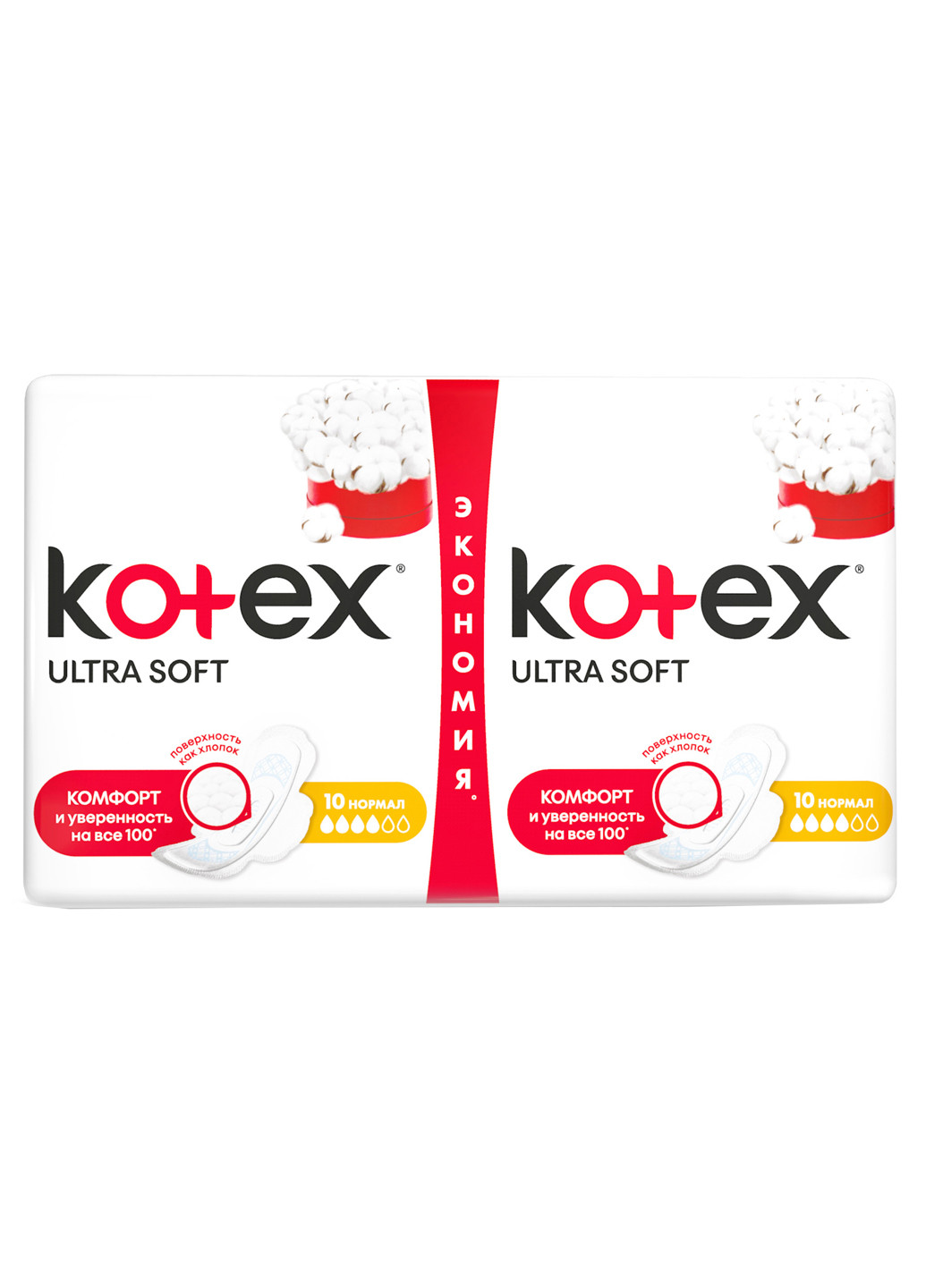 Прокладки коtex ultra soft normal duo 20 шт Kotex 5029053542676 (255953468)