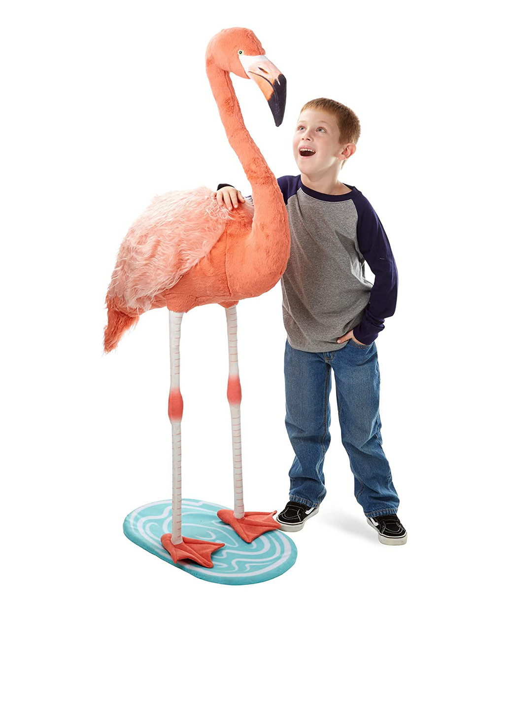 Мягкая игрушка Розовый фламинго, 140 см Melissa & Doug (251711323)