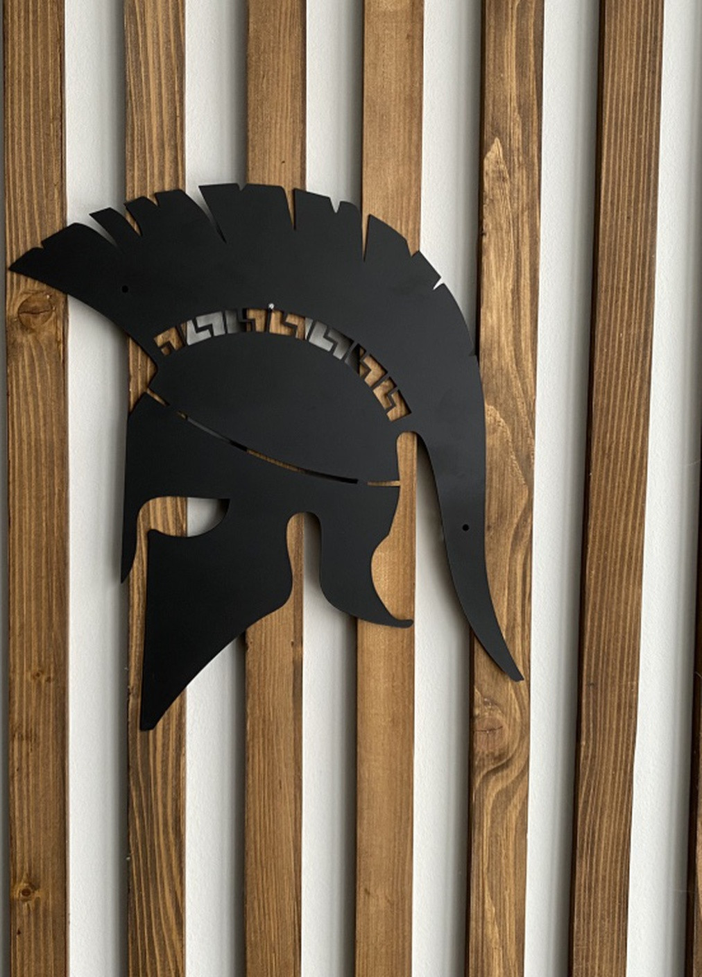 Настенный Декор Панно Картина Лофт Из Металла Шлем Спартанца Home (256522763)