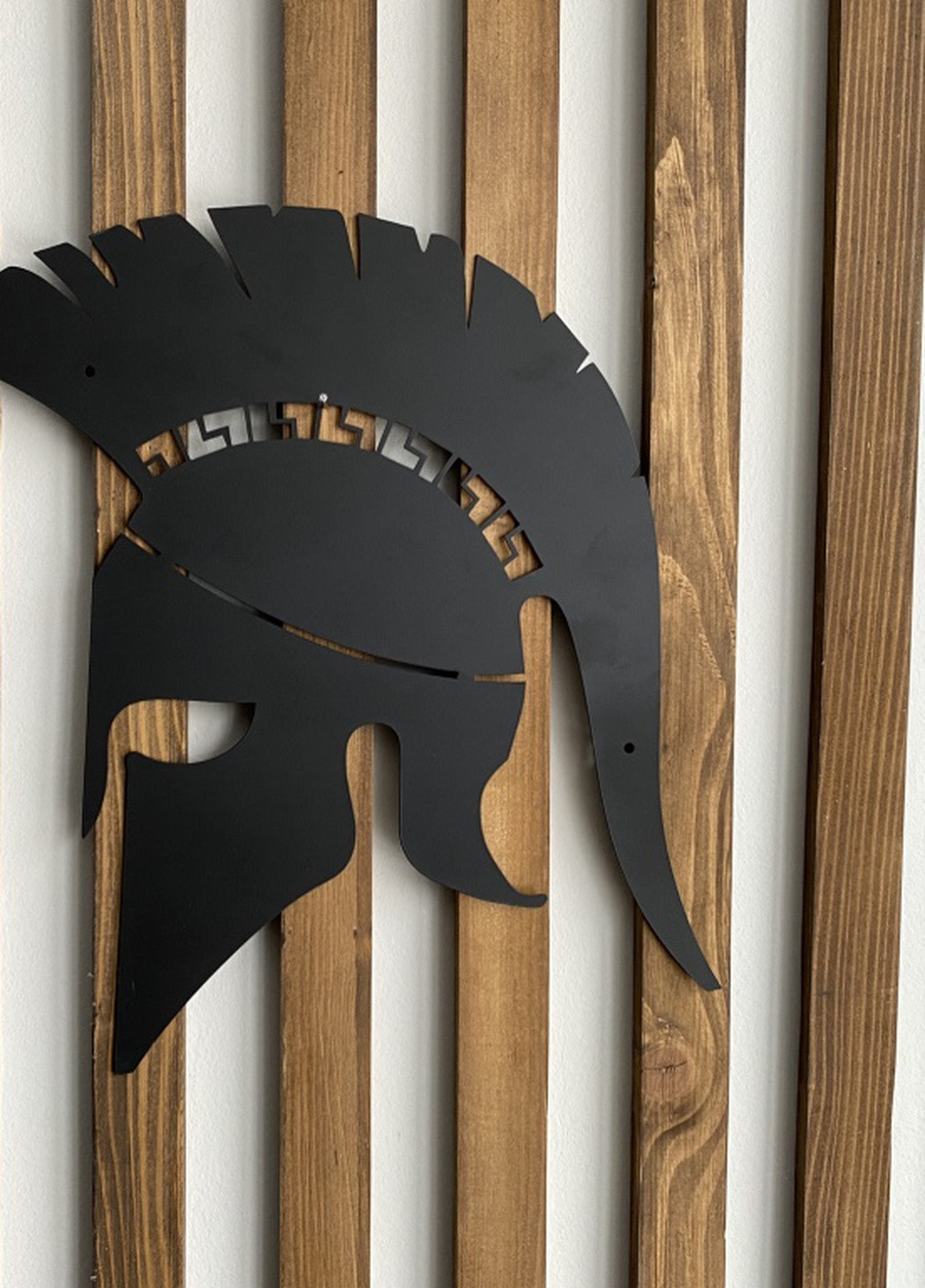 Настенный Декор Панно Картина Лофт Из Металла Шлем Спартанца Home (256522763)