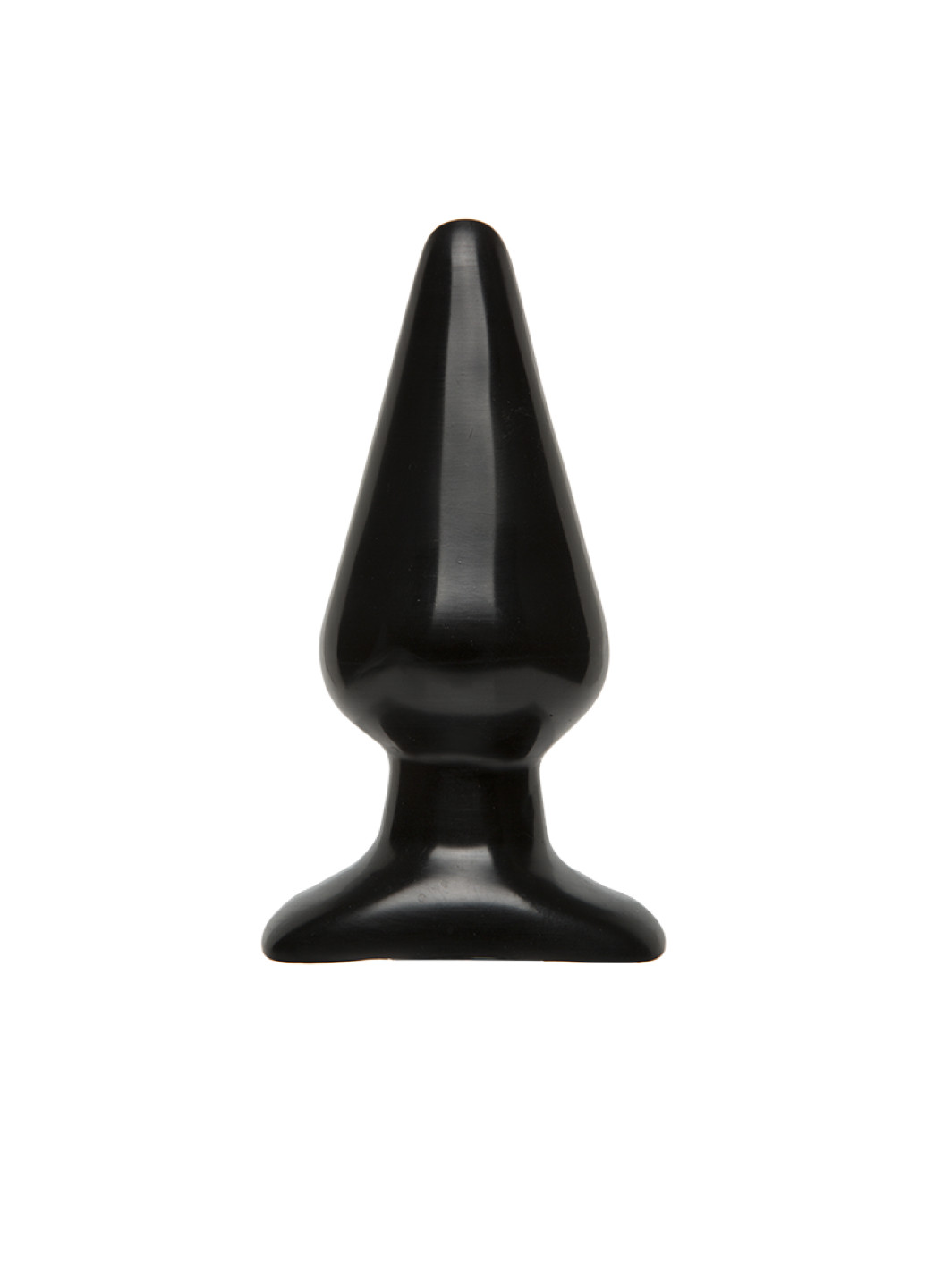 Анальная пробка Smooth Classic Large - Black, макс. диаметр 5,7см Doc Johnson (252011906)