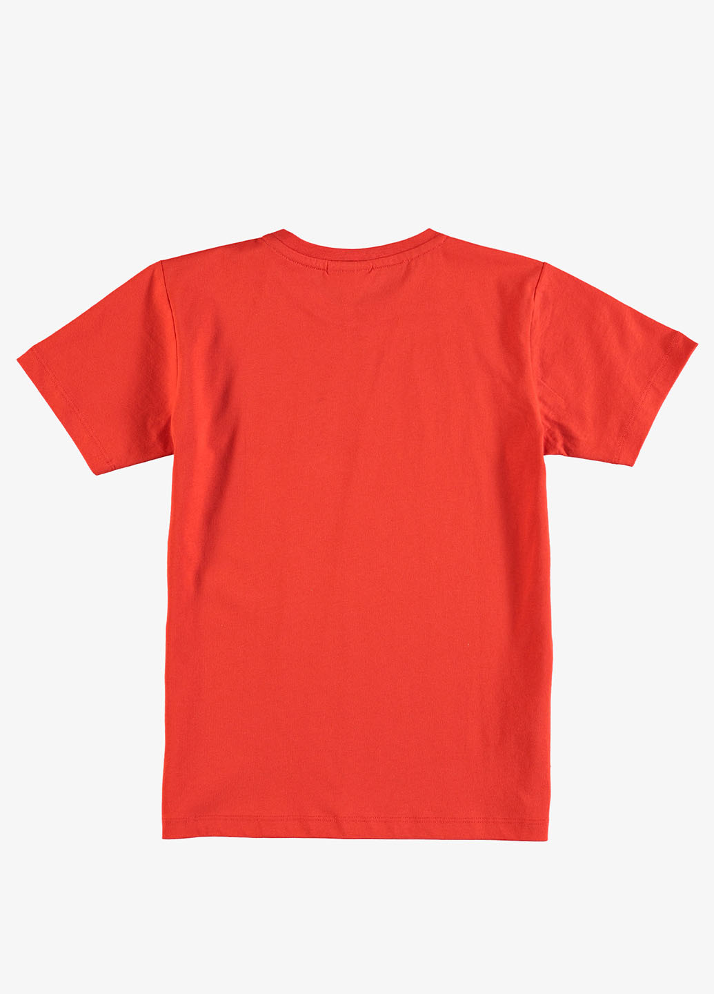 Красная летняя футболка Lacoste