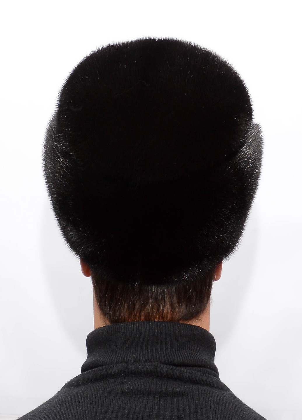 Зимняя мужская норковая кепка на жесткой основе Меховой Стиль жесткая кепка (199429229)