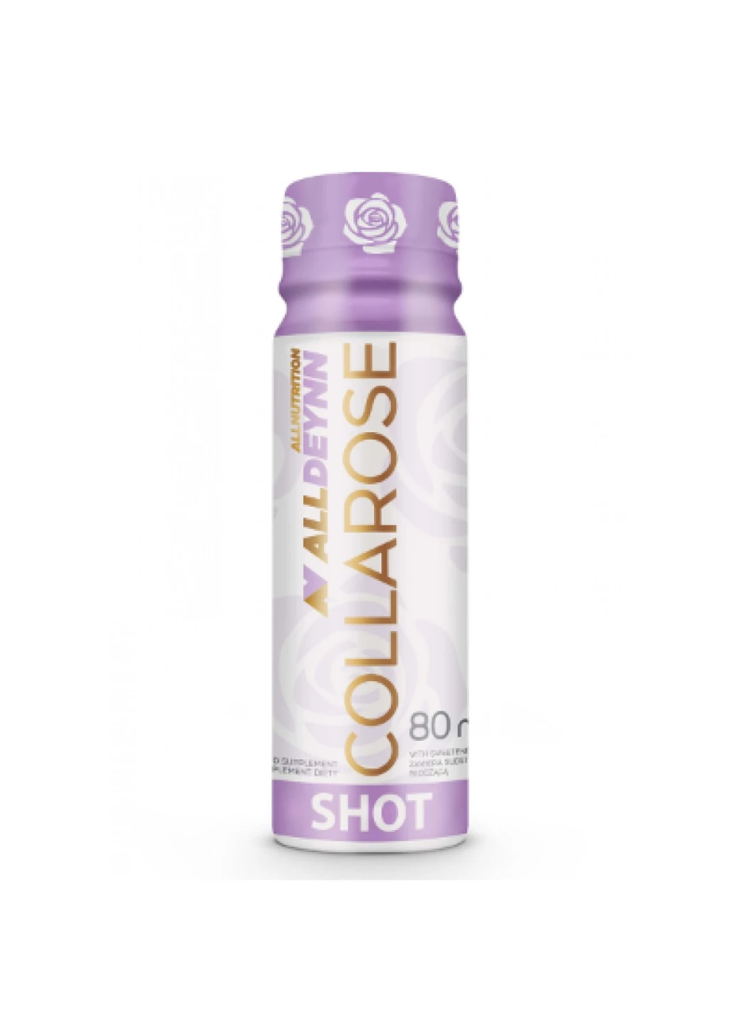 Добавка с коллагеном AllDeynn Collarosse 12x80 мл Raspberry wilk Strawberry Allnutrition (255409975)