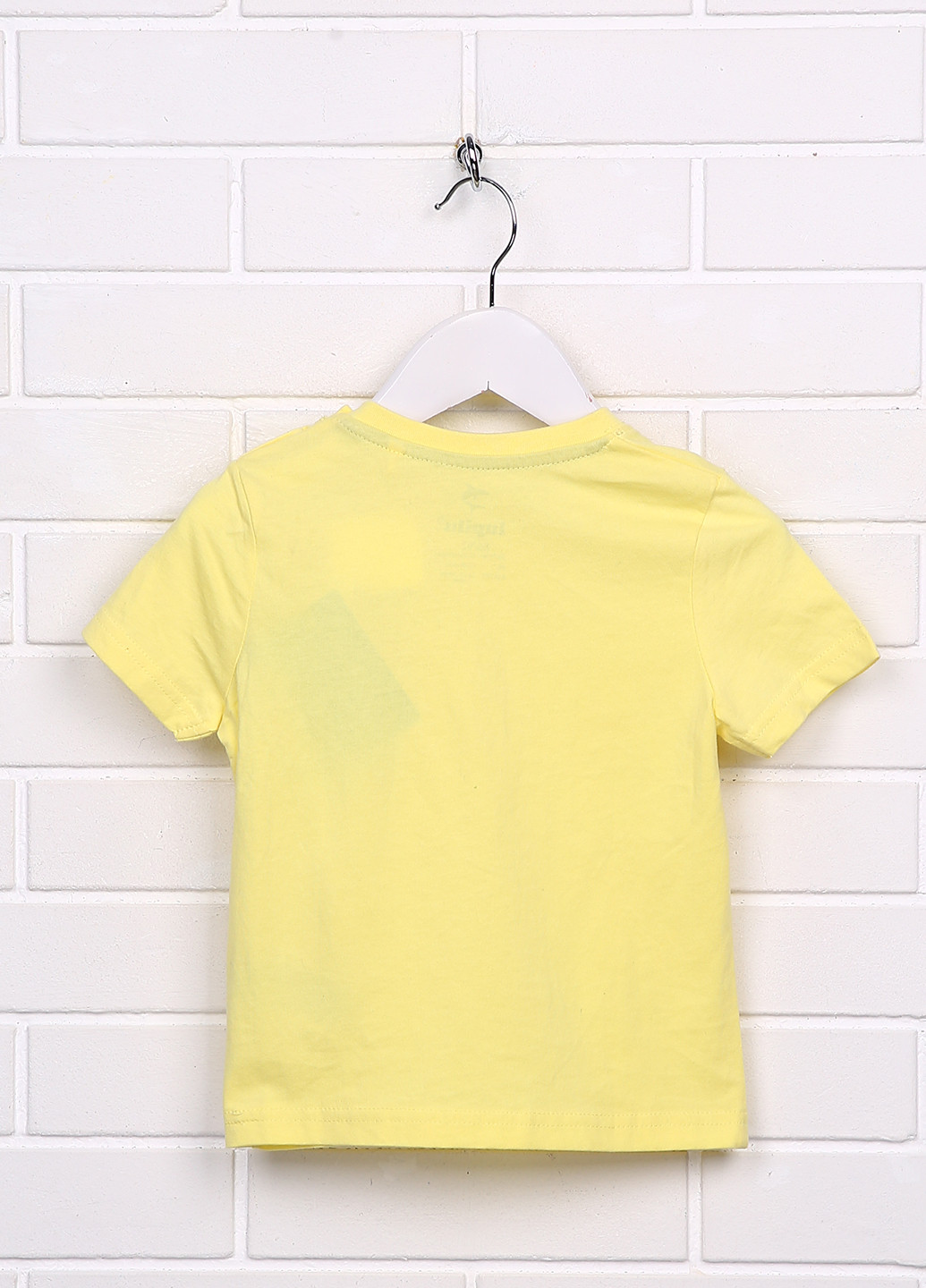 Желтая летняя футболка Lupilu