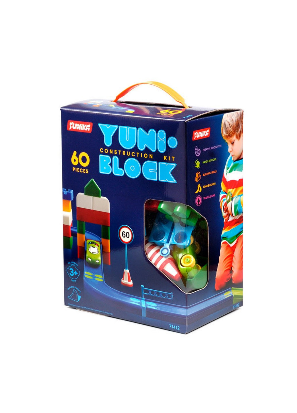 Конструктор дитячий 30х25х15 см Юника (253659919)