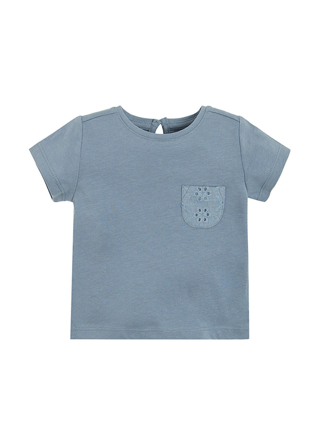 Серо-голубая летняя футболка Cool Club