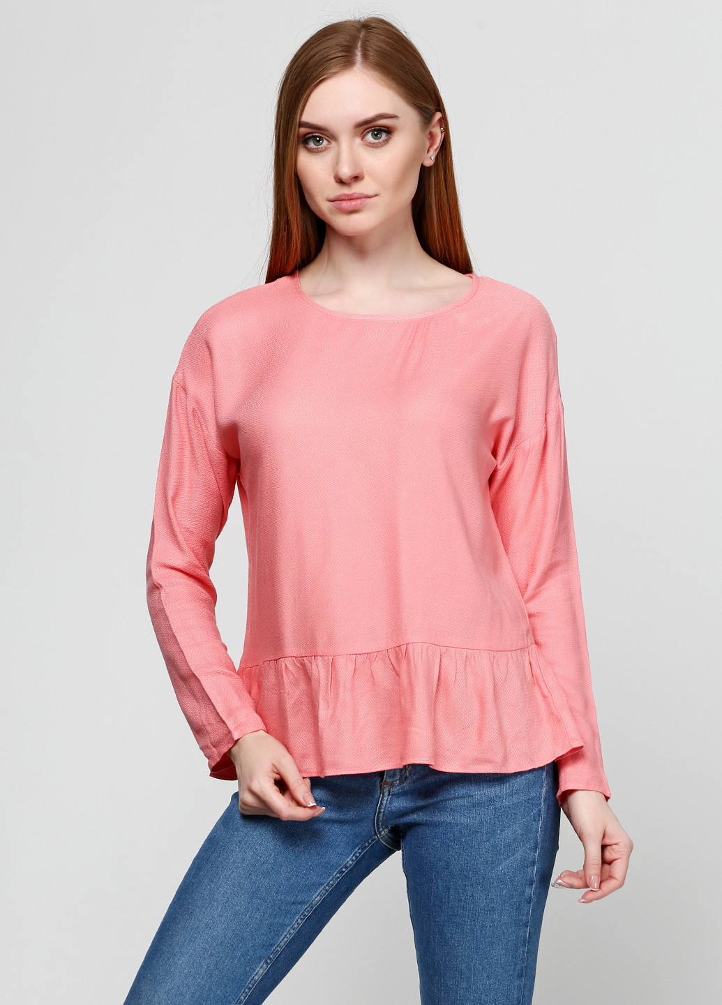 Розовая демисезонная блуза Get it on