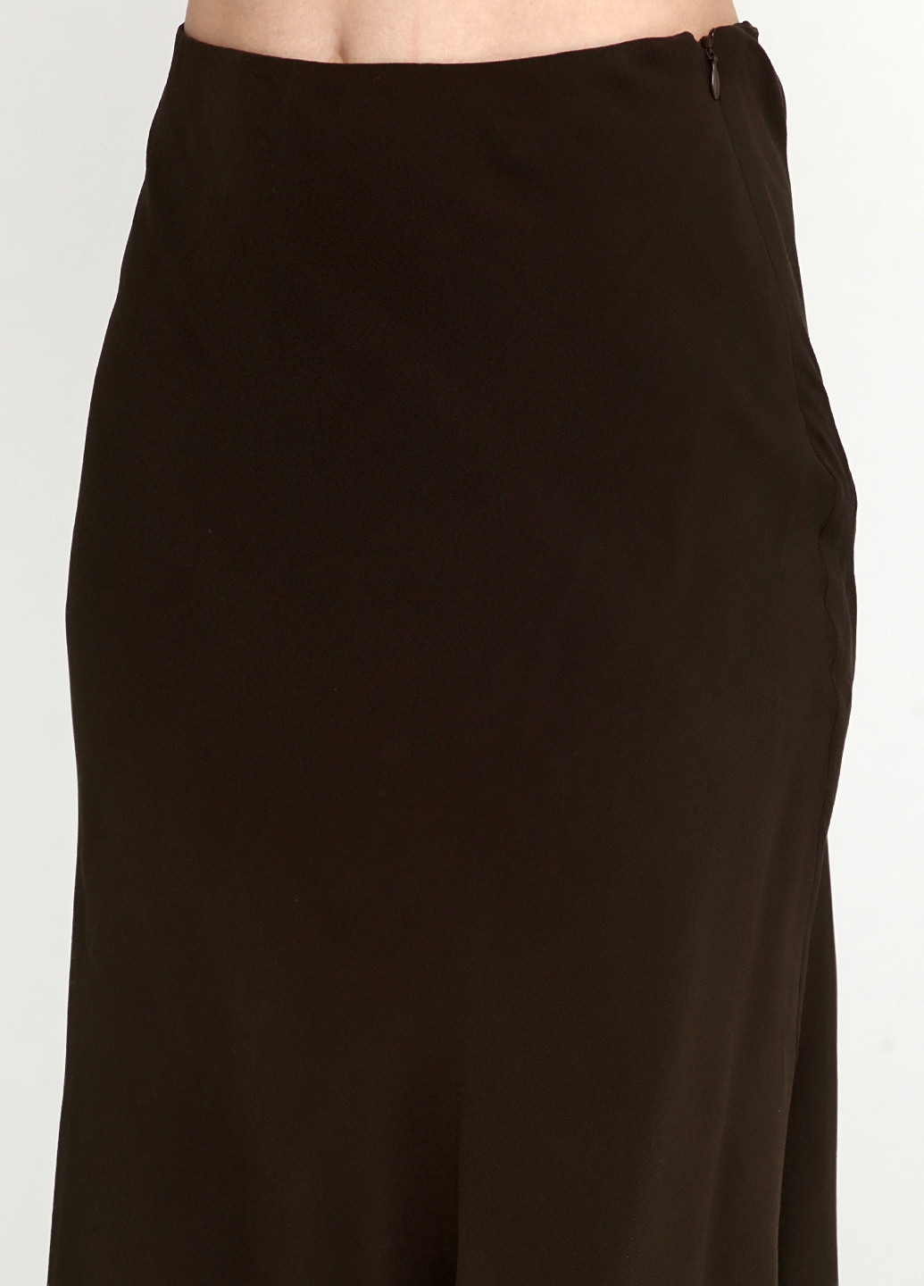 Темно-зеленая кэжуал однотонная юбка Ralph Lauren миди