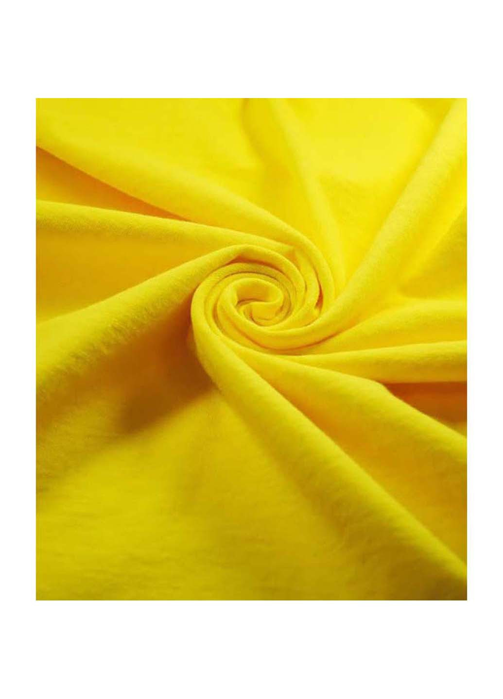 Желтая демисезон футболка Fruit of the Loom 0613720K2XXL