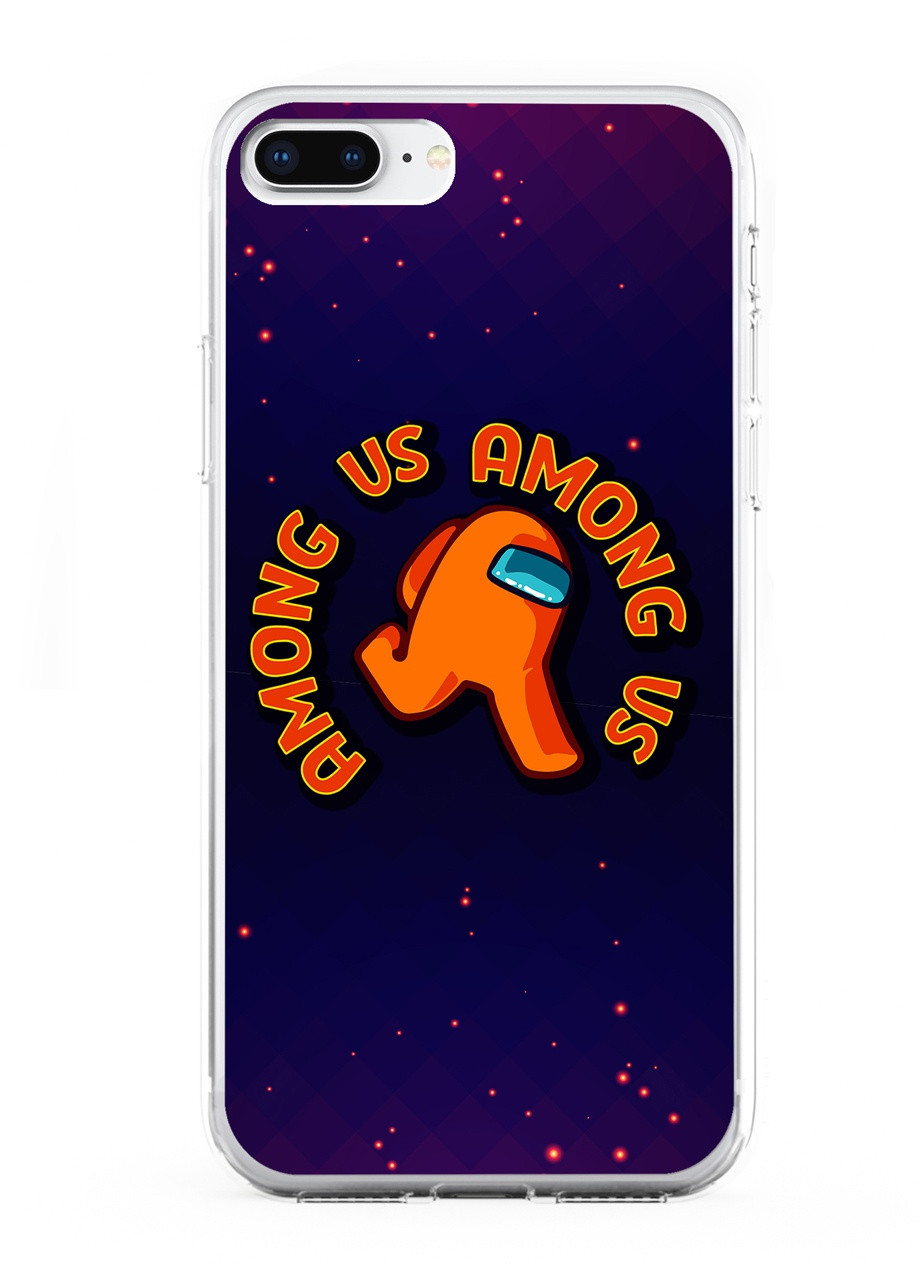 Чохол силіконовий Apple Iphone Xs Max Амонг Ас Помаранчевий (Among Us Orange) (8226-2408) MobiPrint (219561271)
