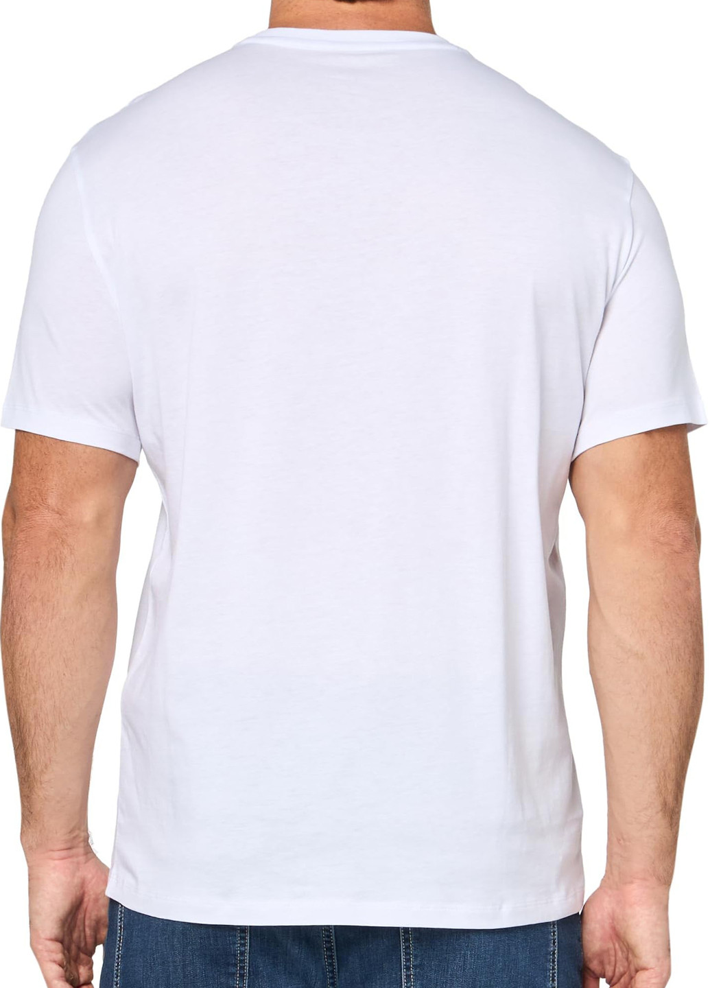 Біла футболка Armani Exchange