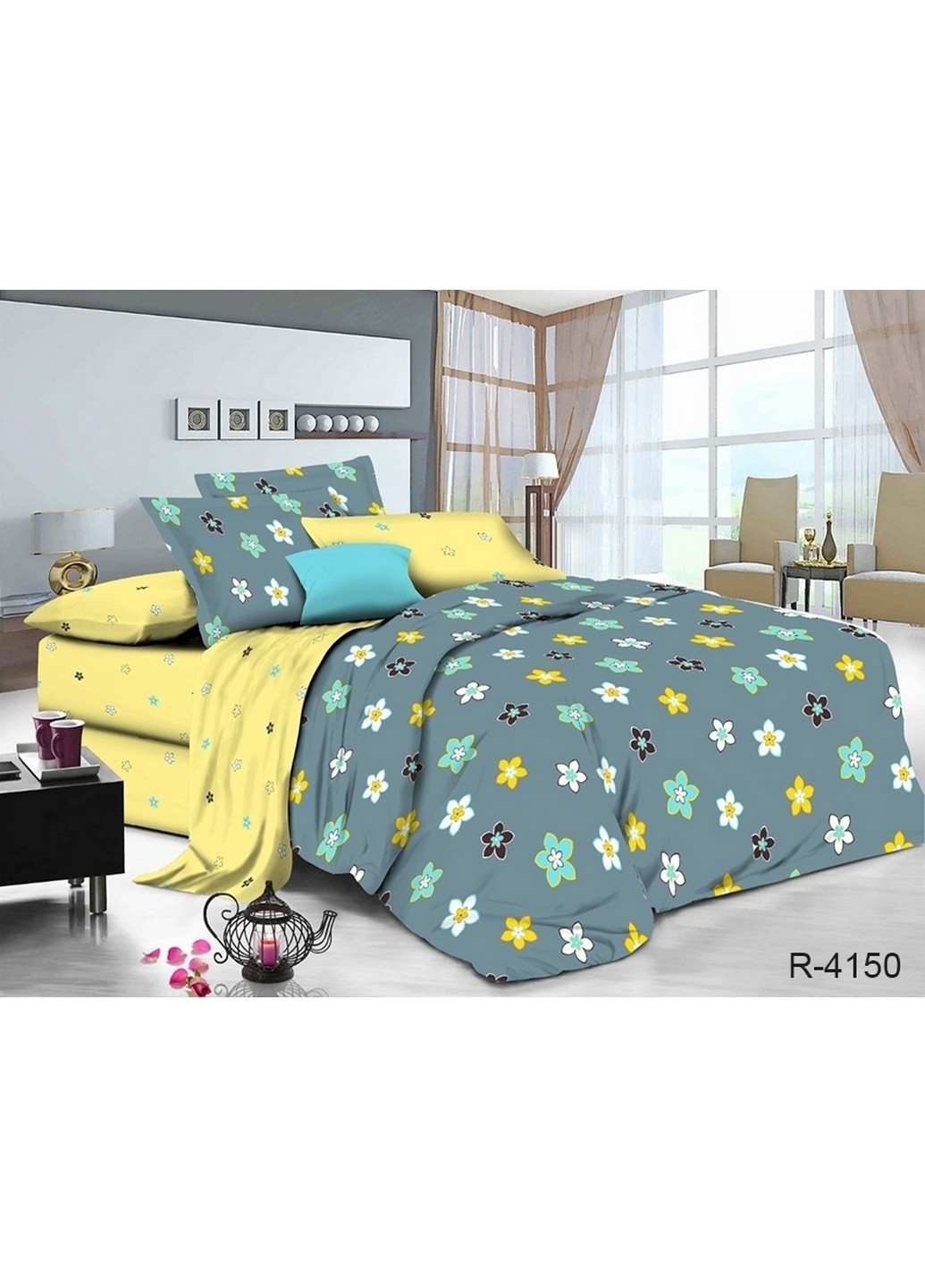 Комплект постільної білизни з компаньйоном 1.5-спальний Tag (221058686)