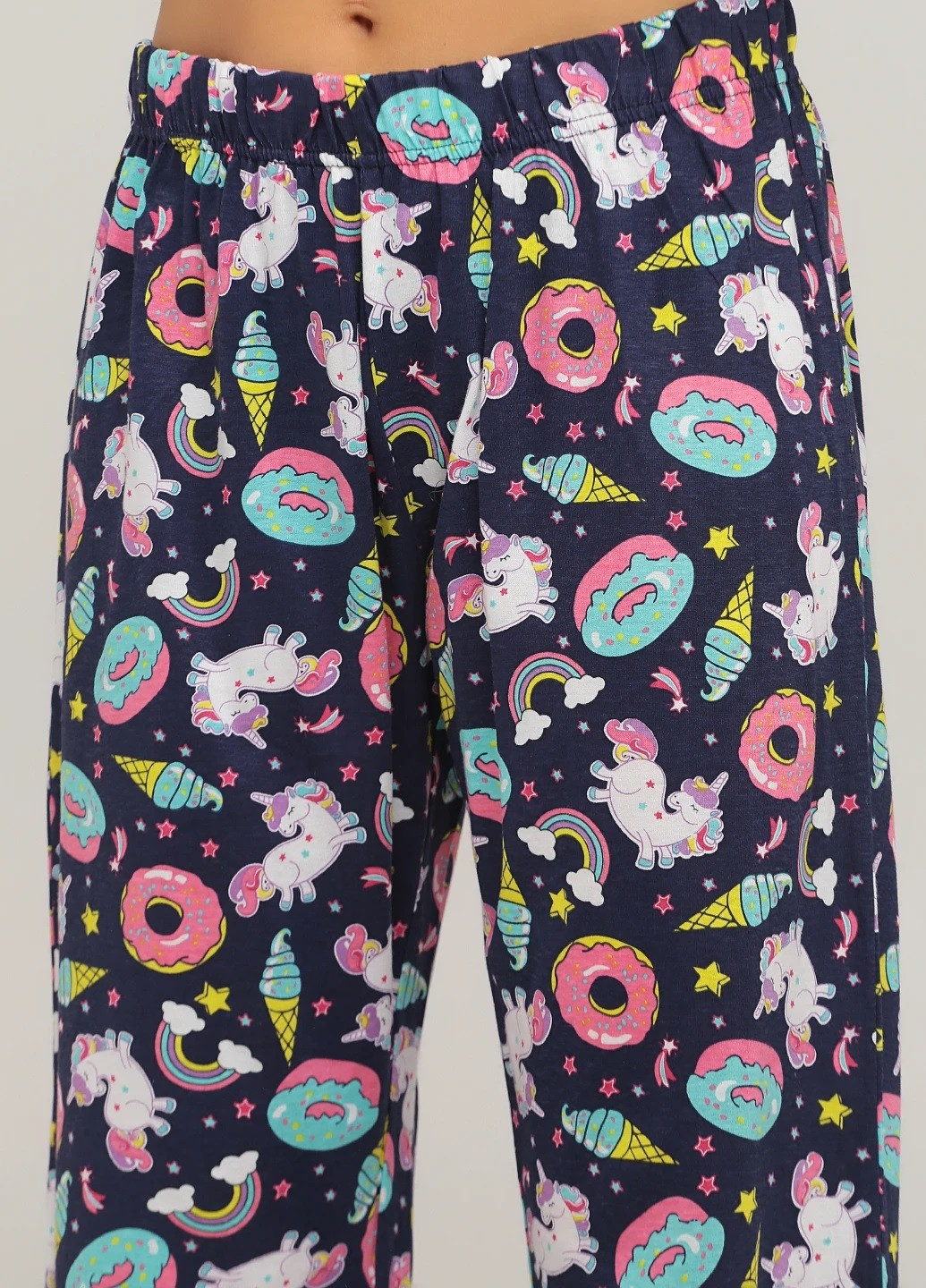 Комбинированная всесезон пижама (футболка, брюки) футболка + брюки Studio