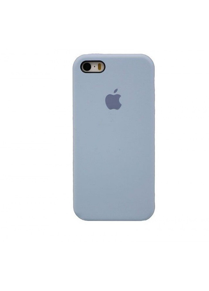 Чехол Silicone Case для iPhone SE/5s/5 bluish gray RCI (220821041)