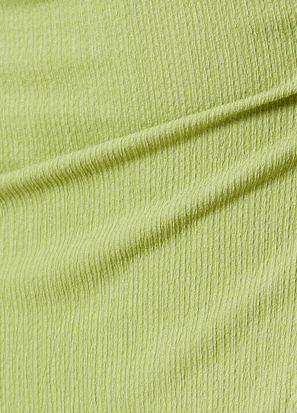 Зеленая кэжуал однотонная юбка KOTON на запах