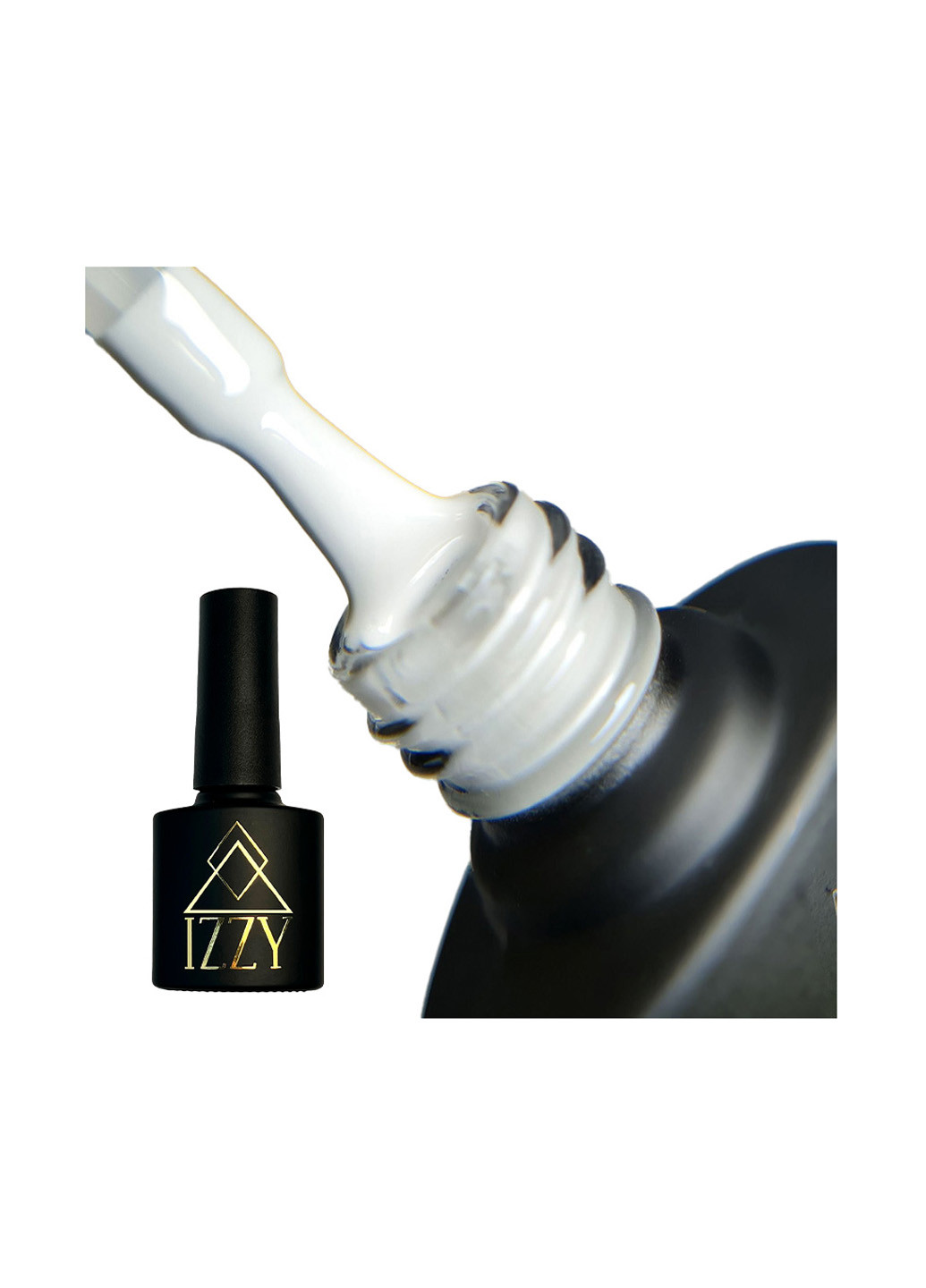 Гель-лак для маникюра Premium White, белый, 10 г Izzy (363030714)