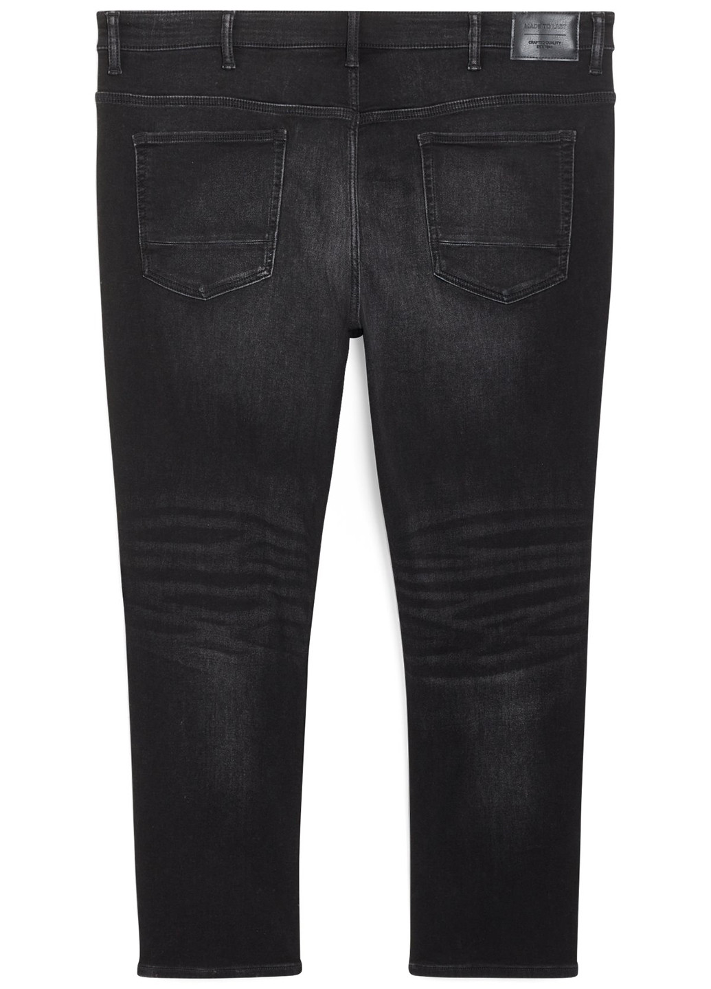 Черные демисезонные зауженные джинсы C&A