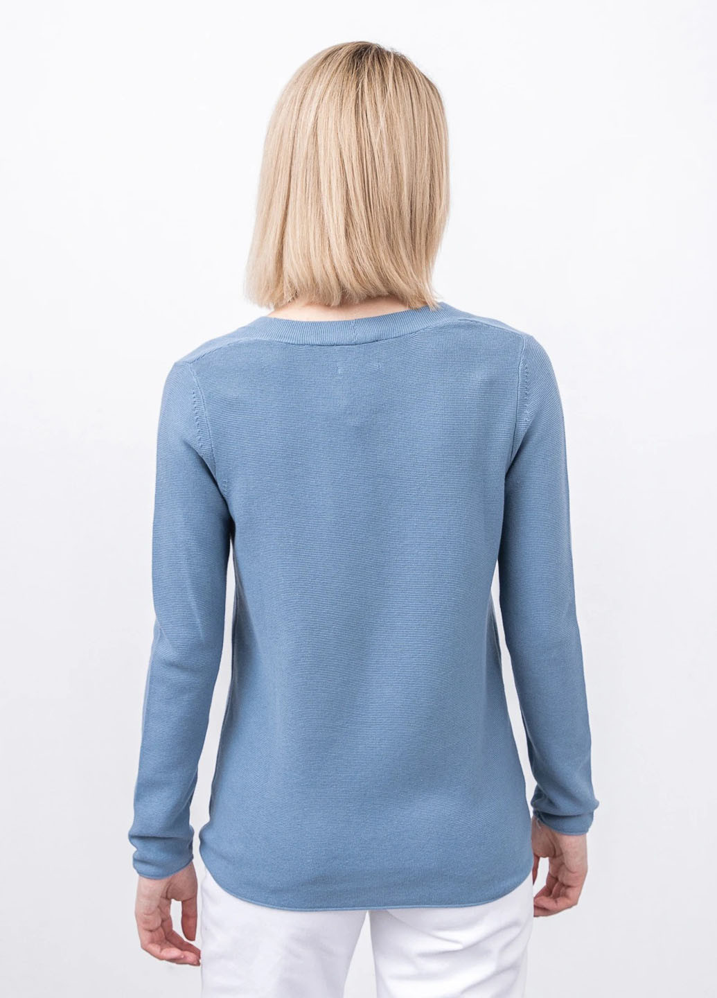 Сіро-синій демісезонний пуловер пуловер Tom Tailor