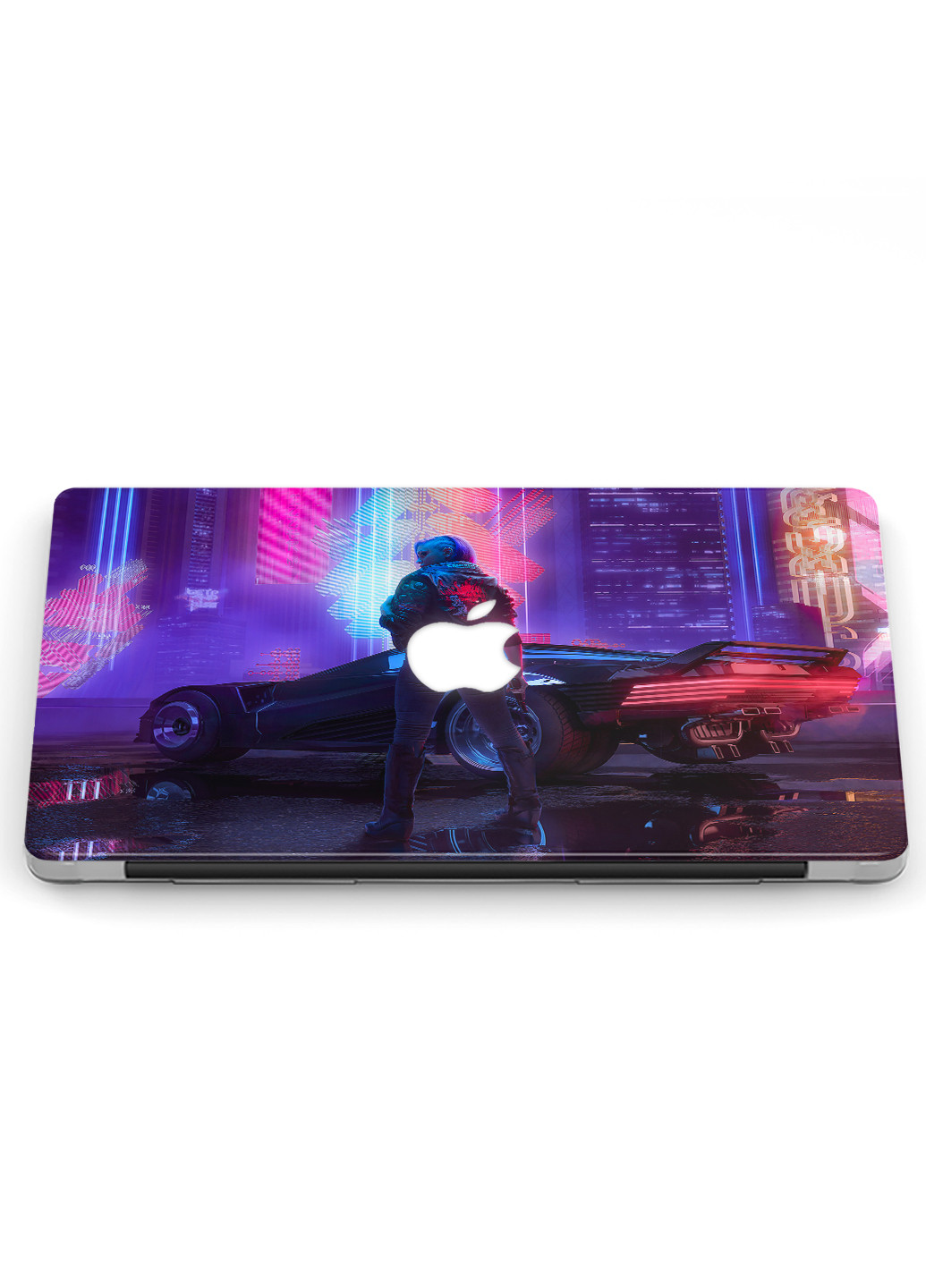 Чехол пластиковый для Apple MacBook Air 13 A1466 / A1369 Киберпанк 2077 (Cyberpunk 2077) (6351-2498) MobiPrint (218858346)