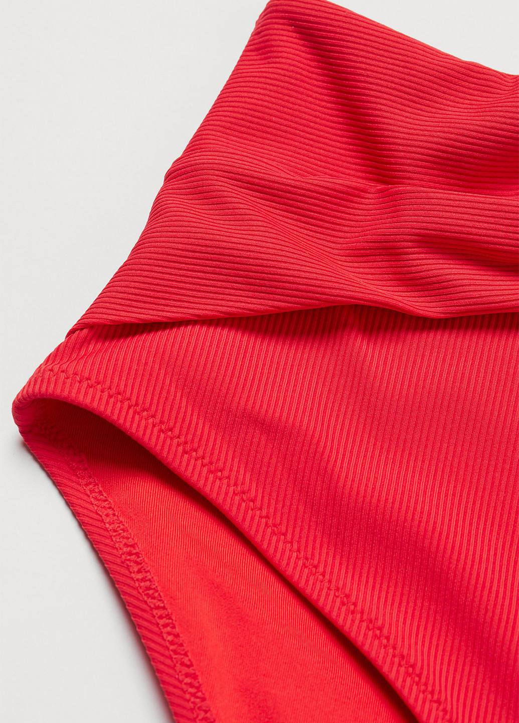 Красные купальные трусики-плавки однотонные H&M