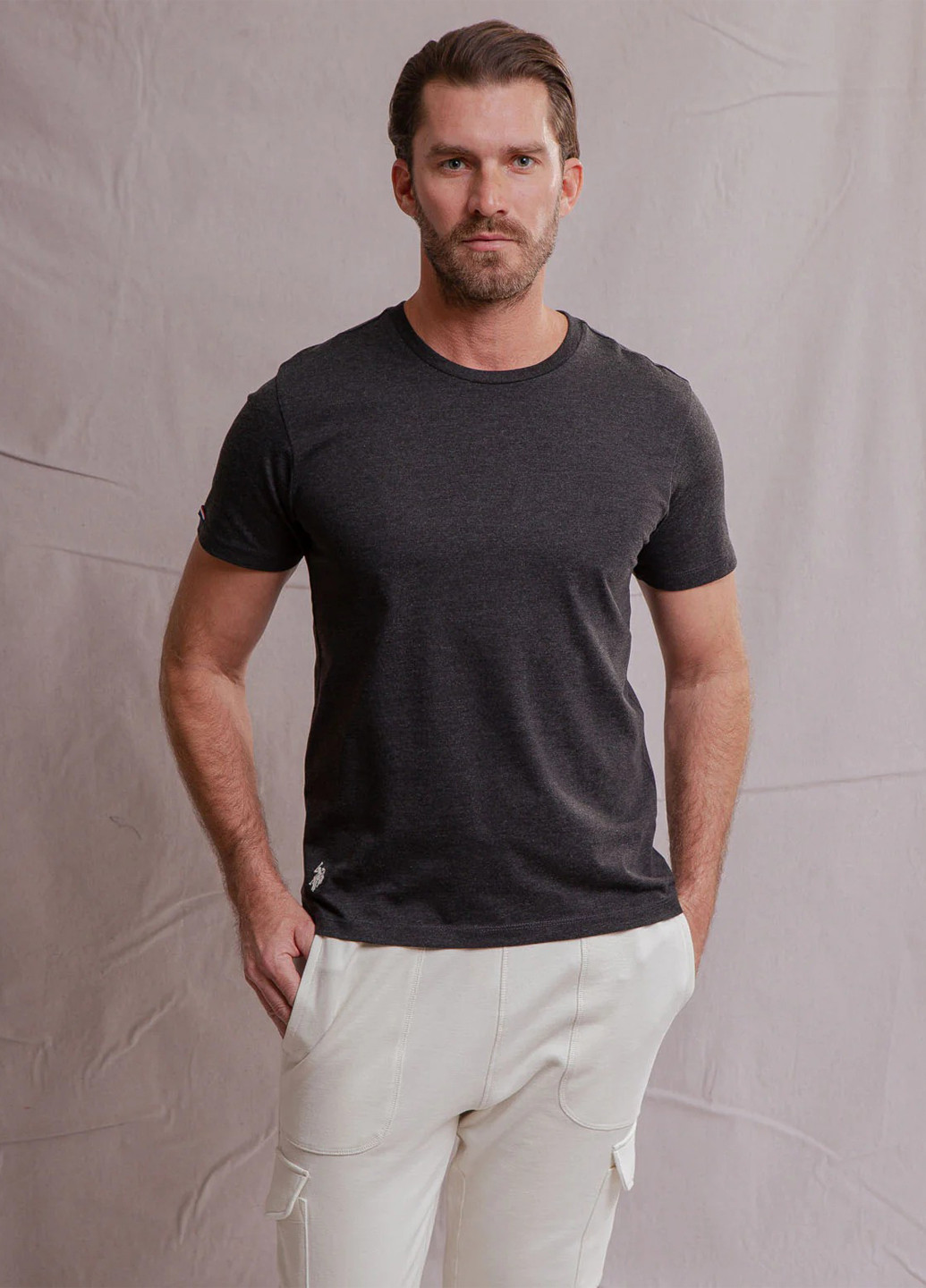 Чорна футболка U.S. Polo Assn.