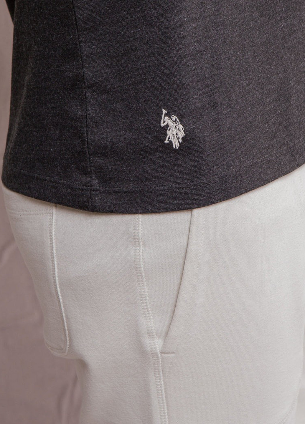 Чорна футболка U.S. Polo Assn.